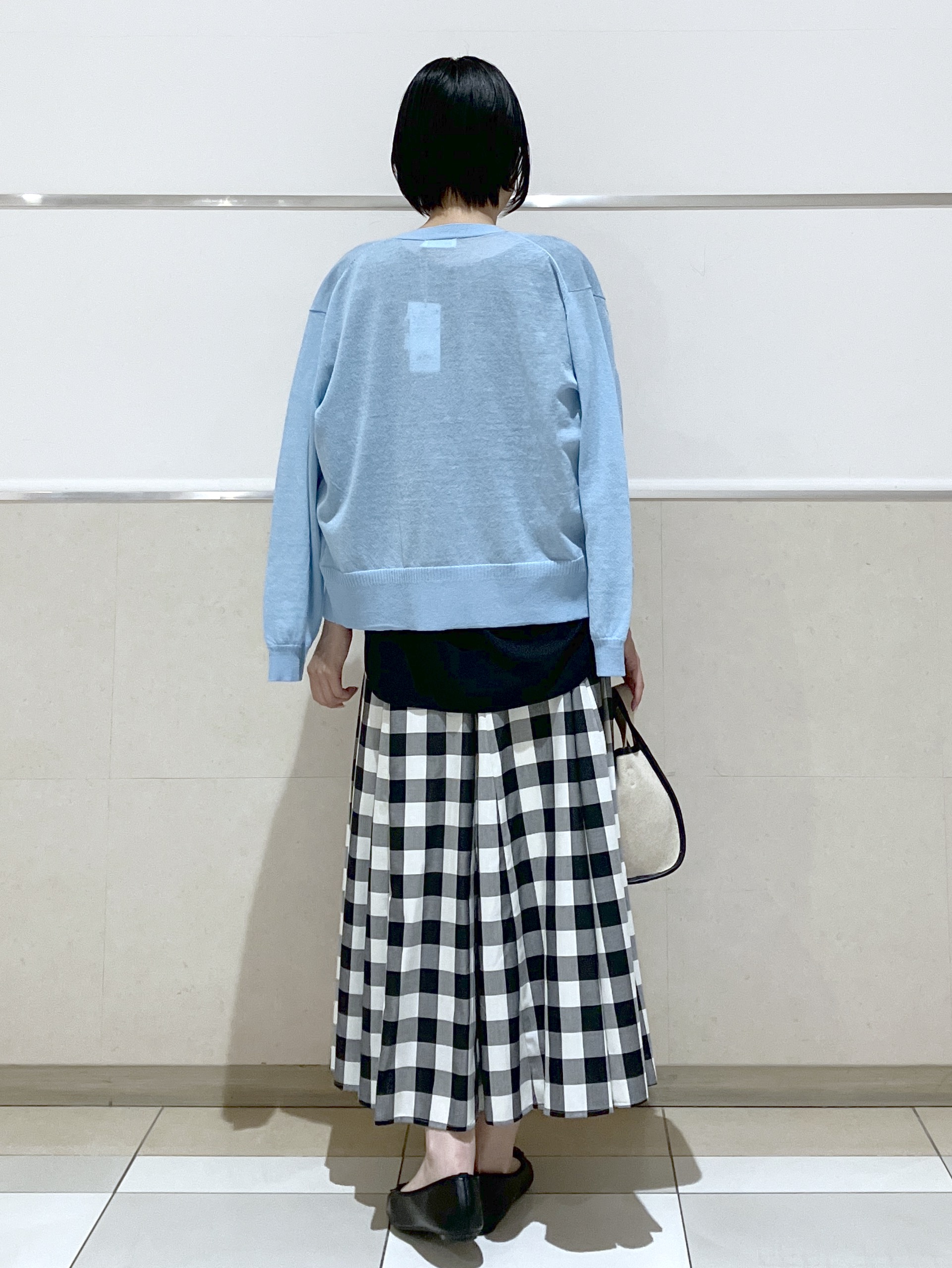 eriko さんの「Dessin｜ライトジョーゼットハーフスリーブブラウス」を使ったコーディネート