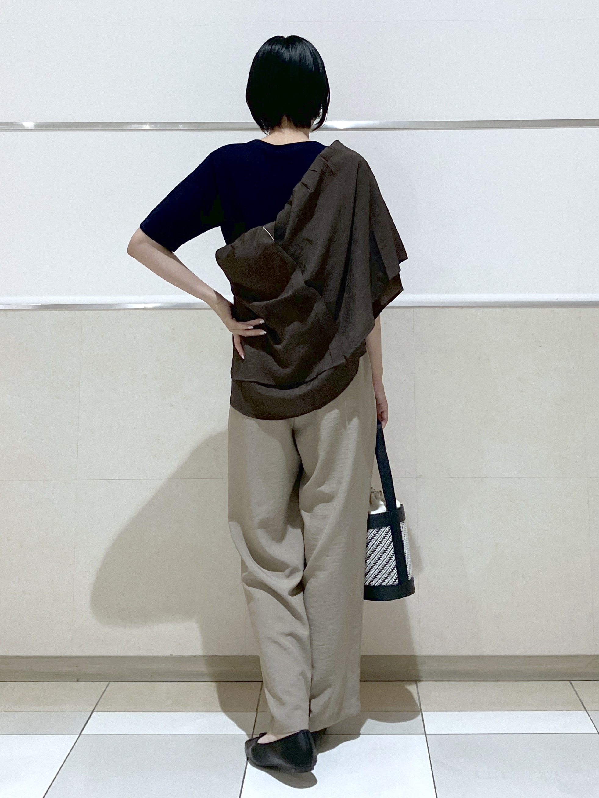 eriko さんの「Dessin｜ドライタッチ カノコニット」を使ったコーディネート