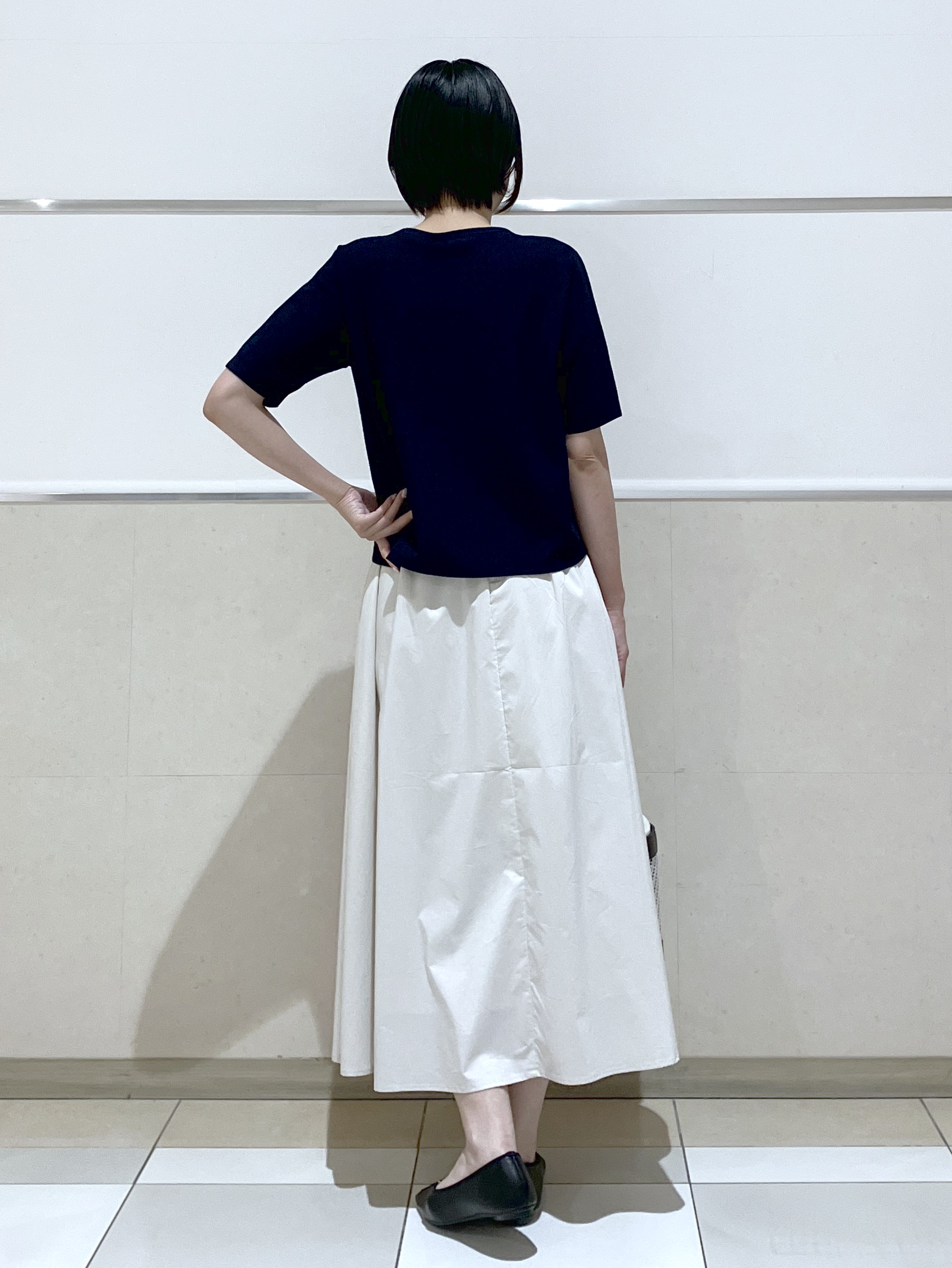eriko さんの「Dessin｜ドライタッチ カノコニット」を使ったコーディネート