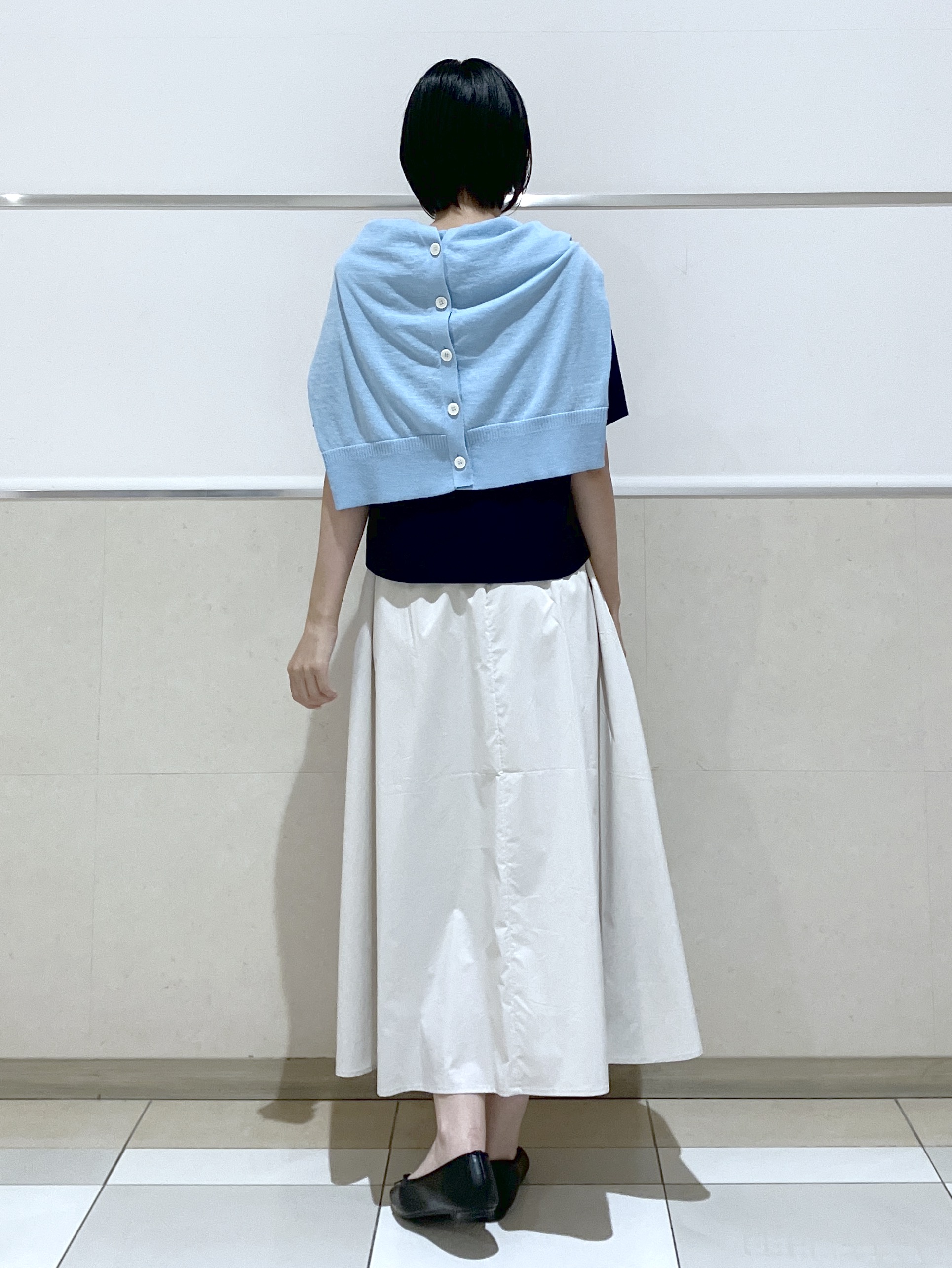 eriko さんの「Dessin｜ドライタッチ カノコニット」を使ったコーディネート