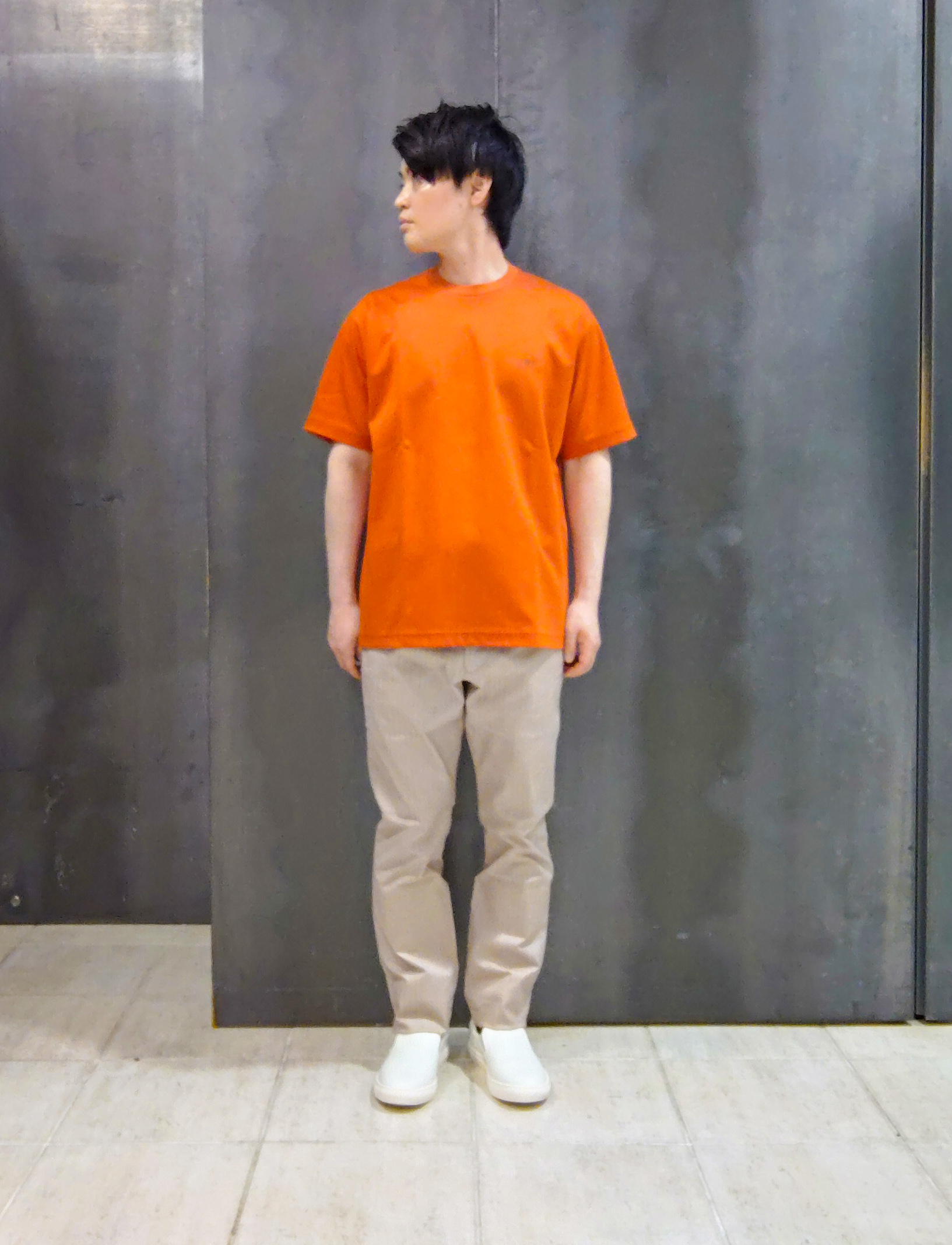 shiominさんの「TAKEO KIKUCHI｜【接触冷感】ハイブリッド リネン 七分袖シャツ」を使ったコーディネート