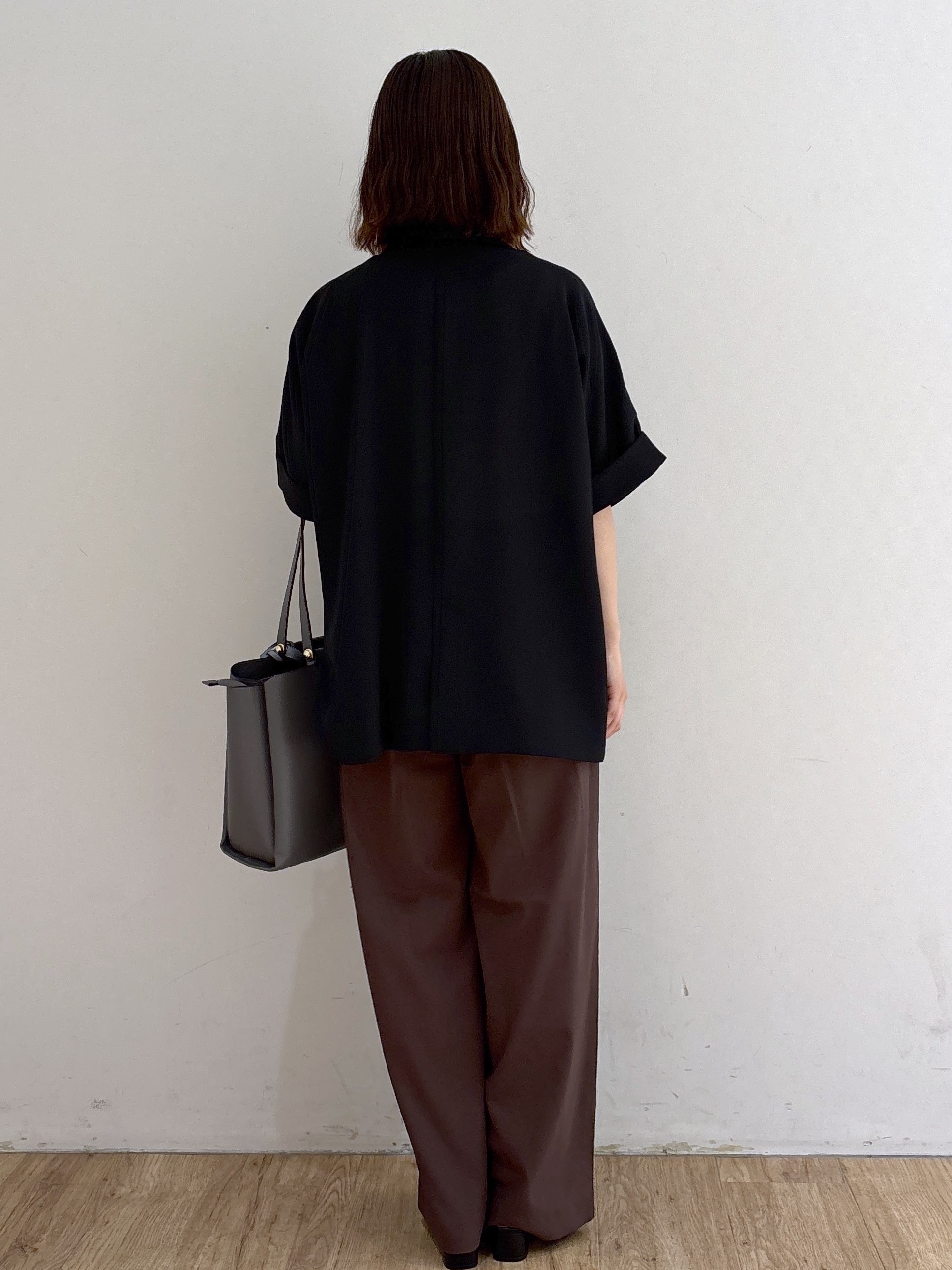 mireiさんの「OPAQUE.CLIP｜【接触冷感／吸水速乾／防シワ】リネンライクテーラードジャケット《洗濯機OK》」を使ったコーディネート