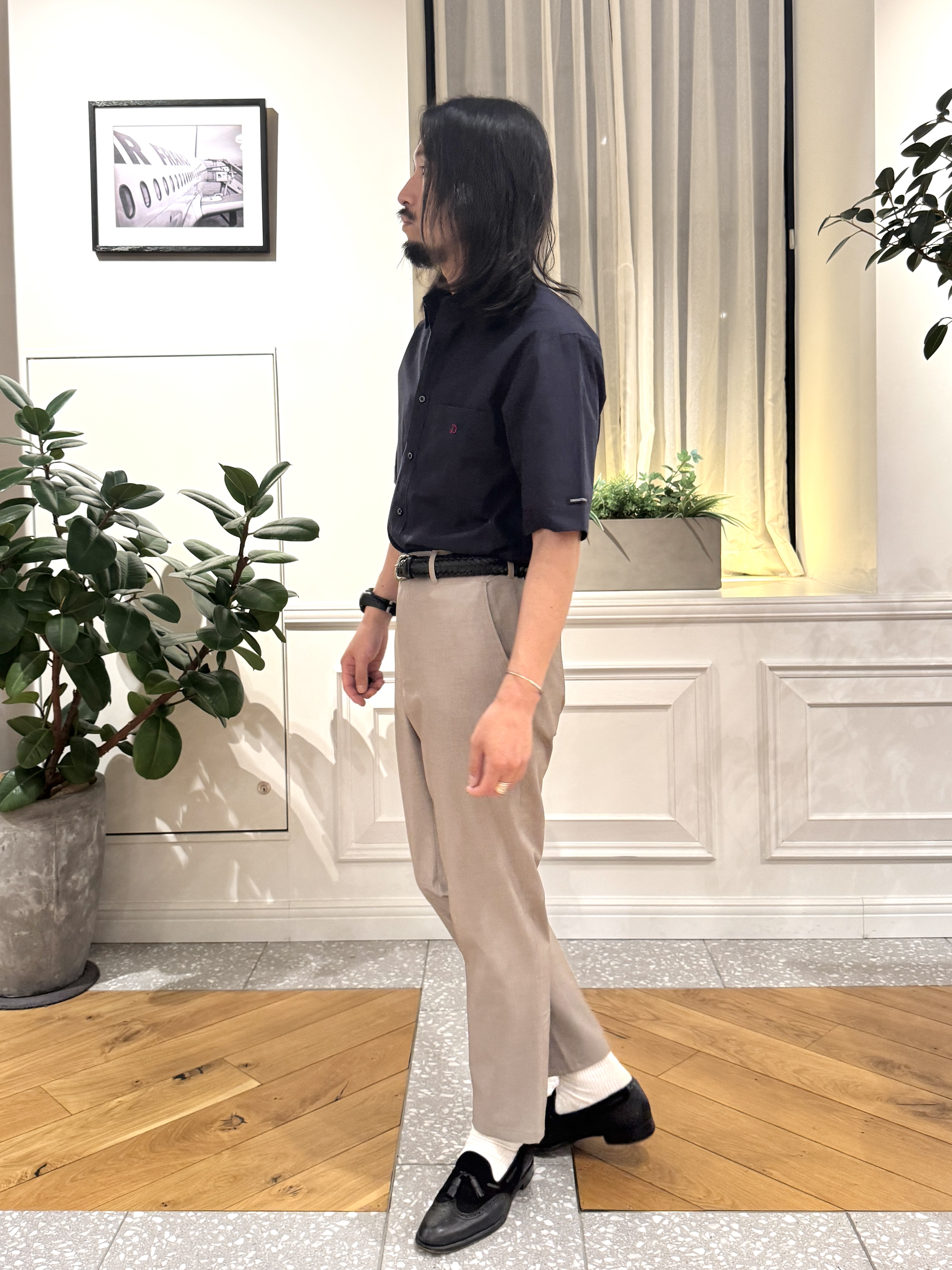 kawarataniさんの「DRESSTERIOR｜スペイン シドグラスシャツ」を使ったコーディネート