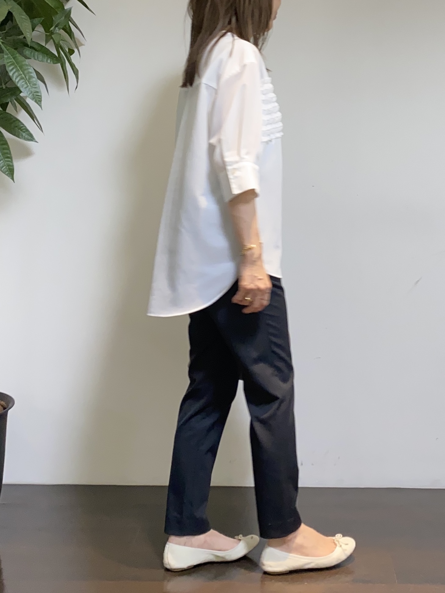 tomoさんの「UNTITLED｜【接触冷感/UVカット/遮熱機能】フライスジャージカーディガン」を使ったコーディネート
