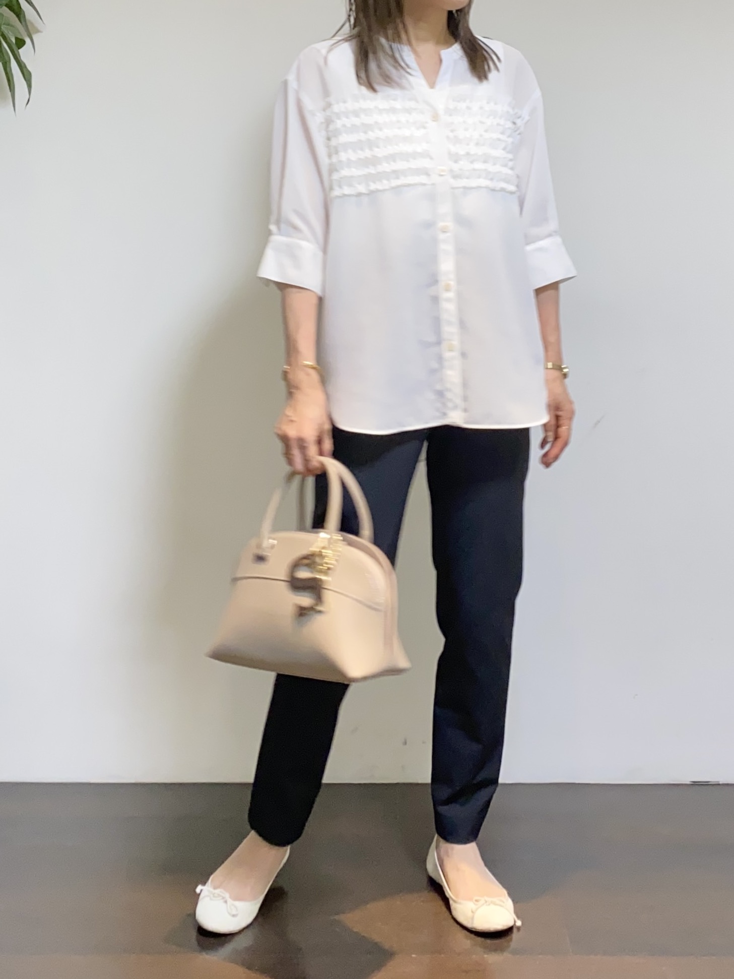 tomoさんの「UNTITLED｜【接触冷感/UVカット/遮熱機能】フライスジャージカーディガン」を使ったコーディネート