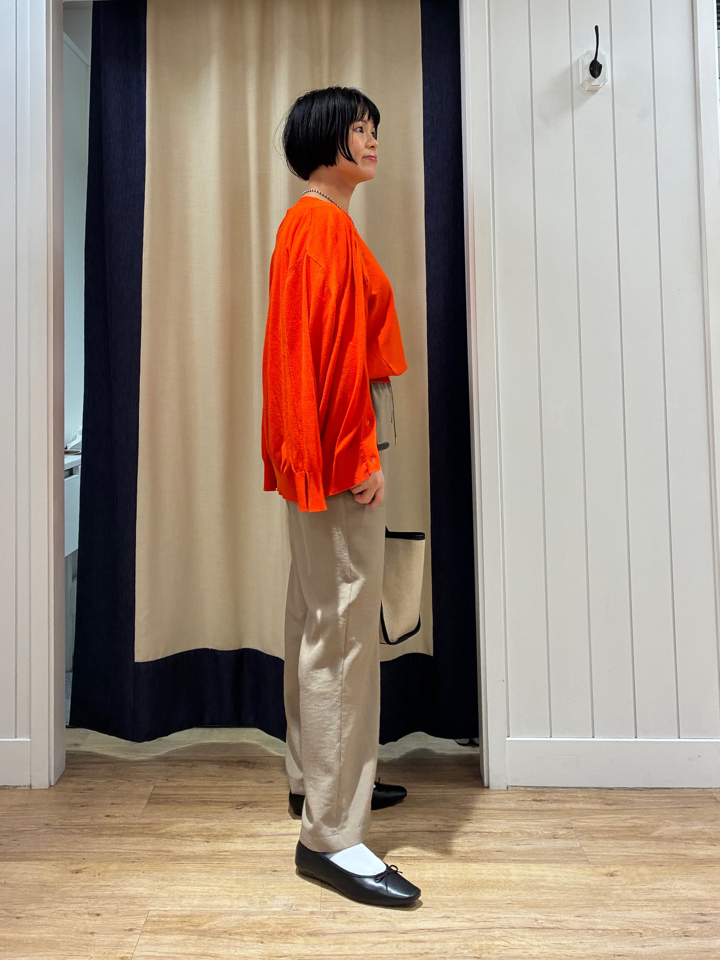 mikaさんの「Dessin｜【9色展開/接触冷感/UVカット】ドライタッチサマーニットT」を使ったコーディネート