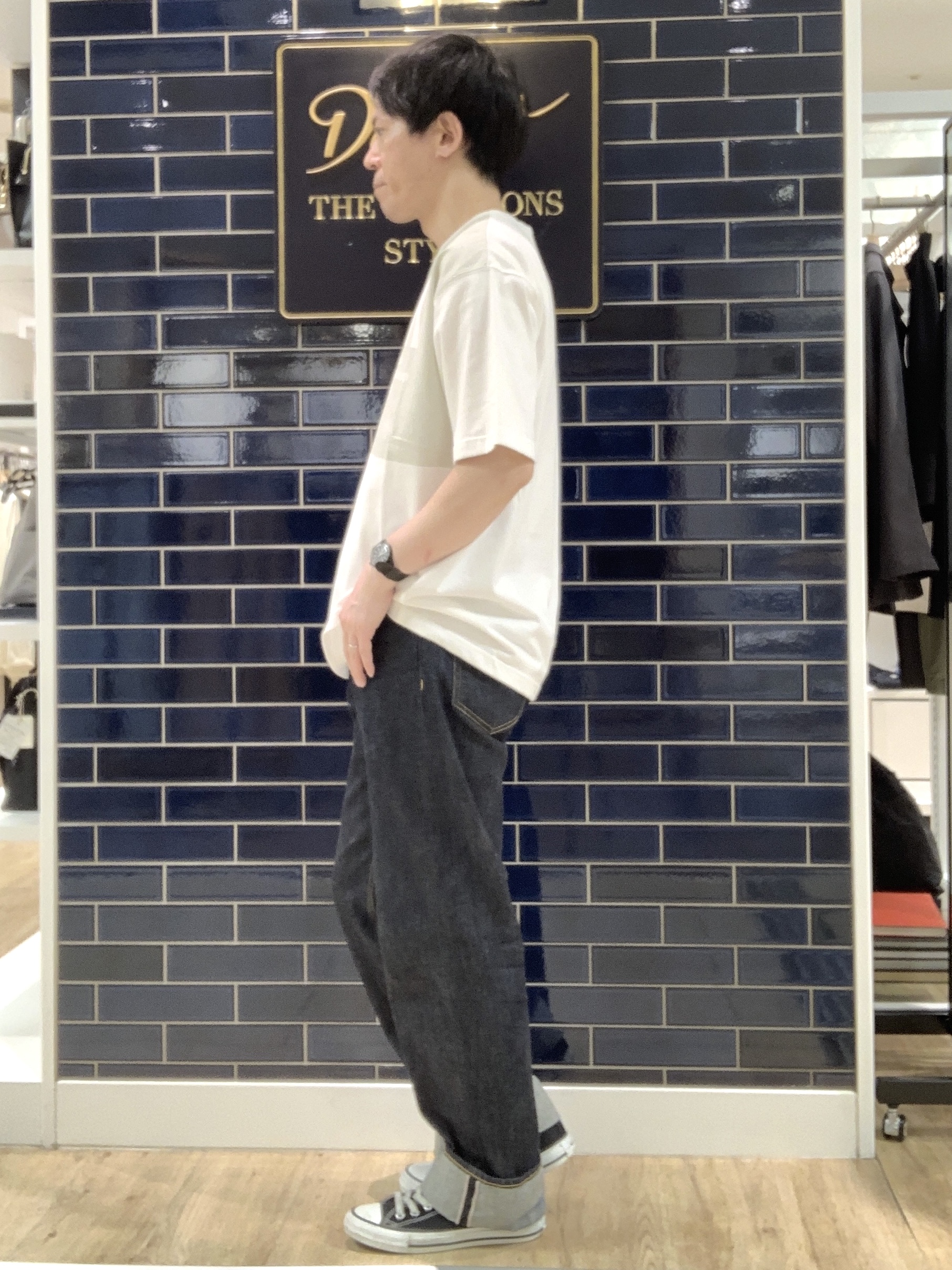 Takaさんの「Dessin｜【洗える】オーガニックコットングラフィックTシャツ」を使ったコーディネート
