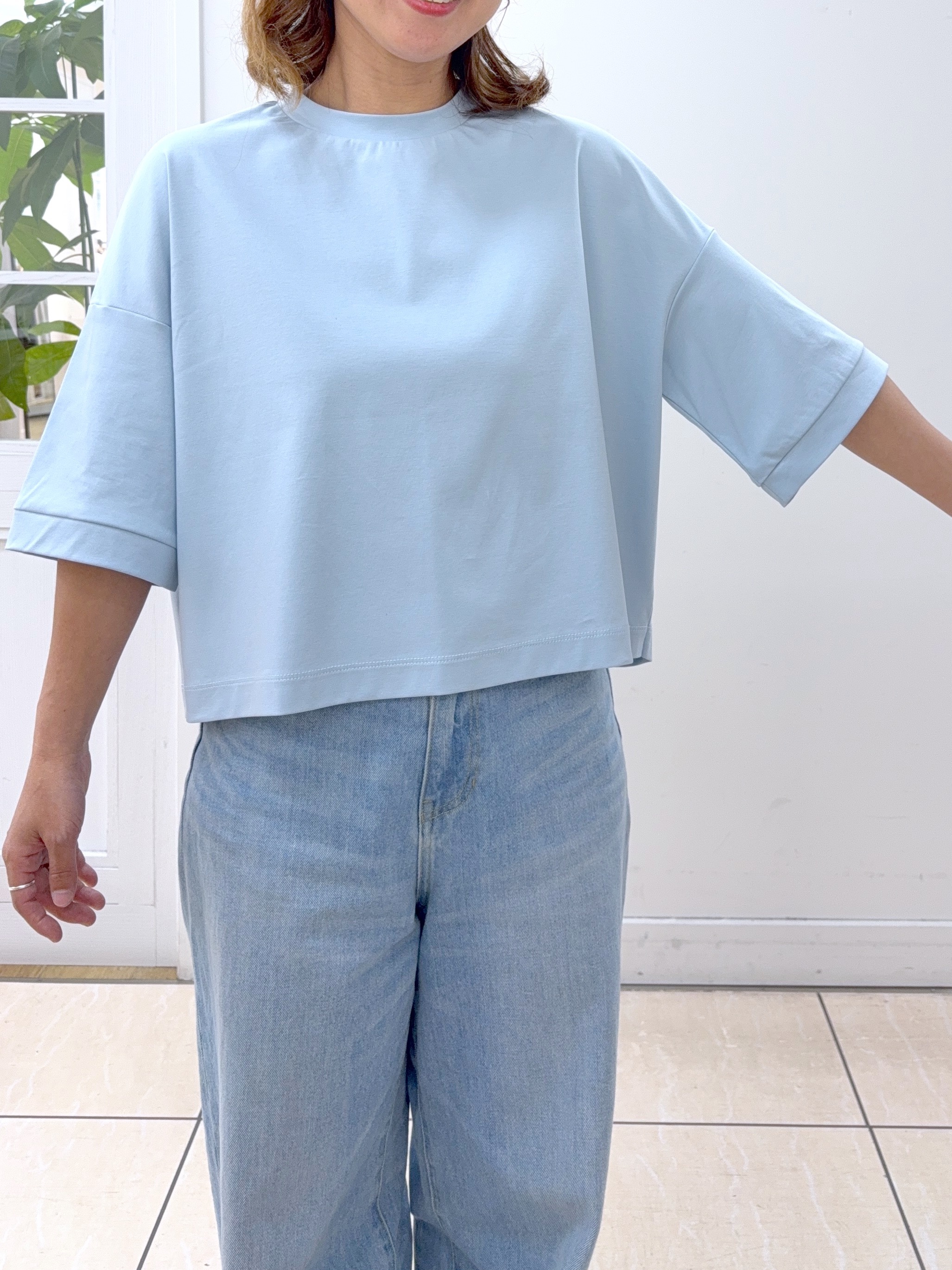 Osawaさんの「Dessin｜【UV/接触冷感】リネンライクハット」を使ったコーディネート