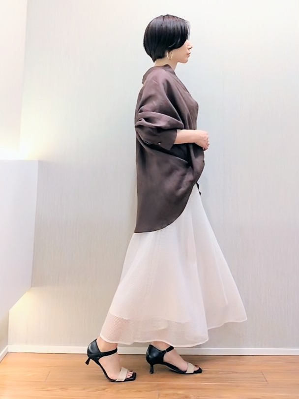 ミズタさんの「UNTITLED｜【麻100】リネンドルマンシャツ」を使ったコーディネート