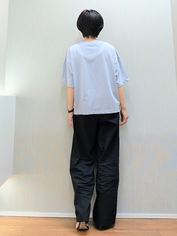ミズタさんの「UNTITLED｜コットンロゴTシャツ」を使ったコーディネート