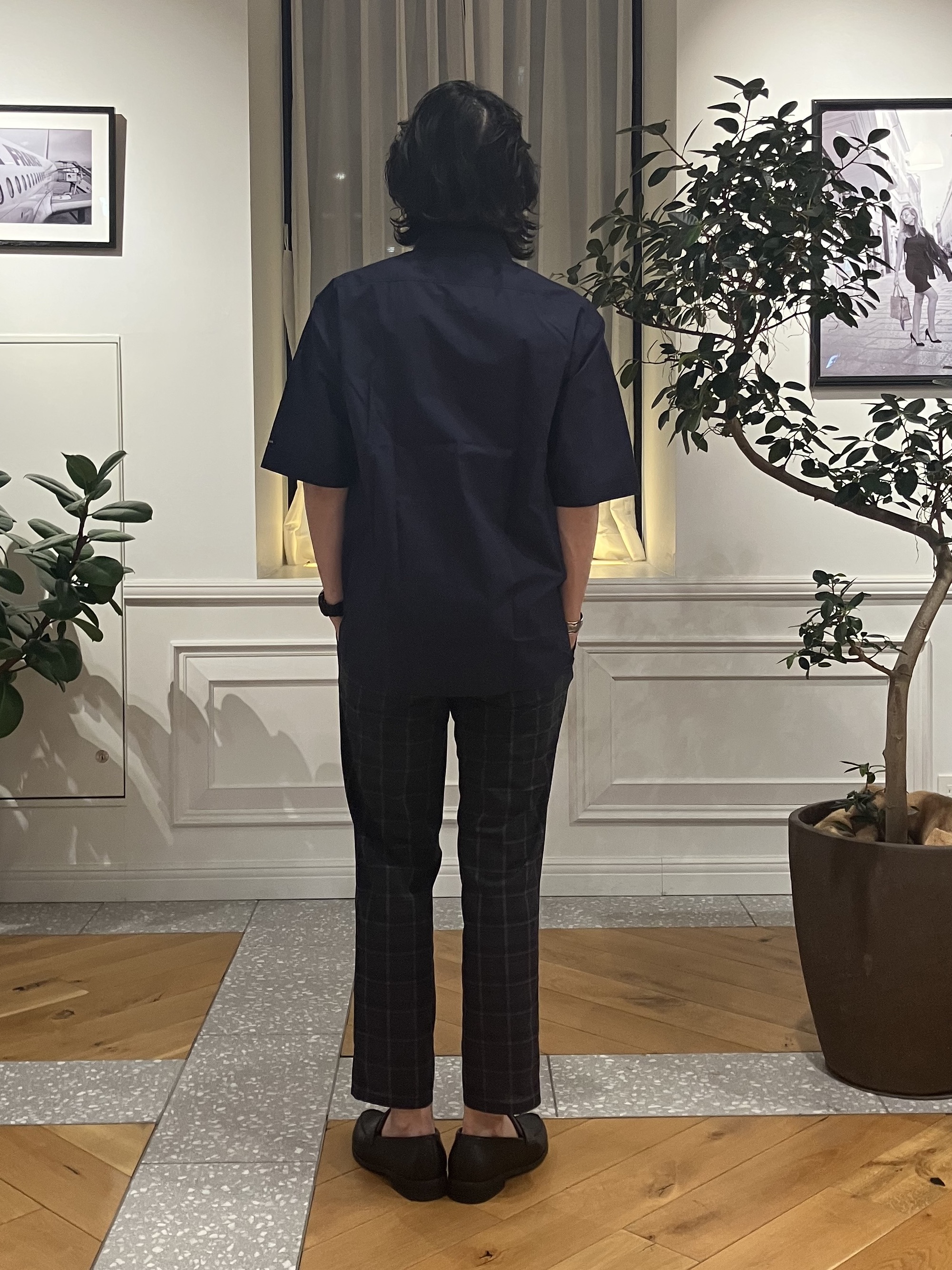 junyaさんの「DRESSTERIOR｜スペイン シドグラスシャツ」を使ったコーディネート