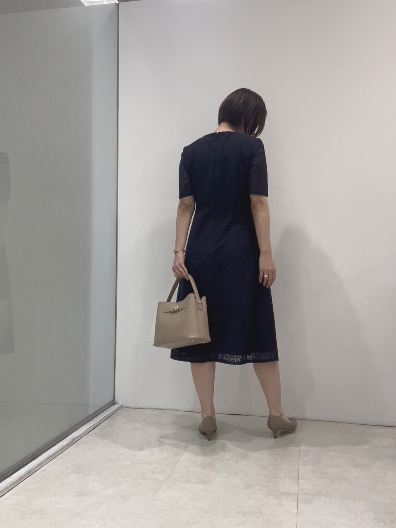 まどかさんの「UNTITLED｜【手洗い可／日本製／360&deg;シリーズ】ラッセルレースワンピース」を使ったコーディネート