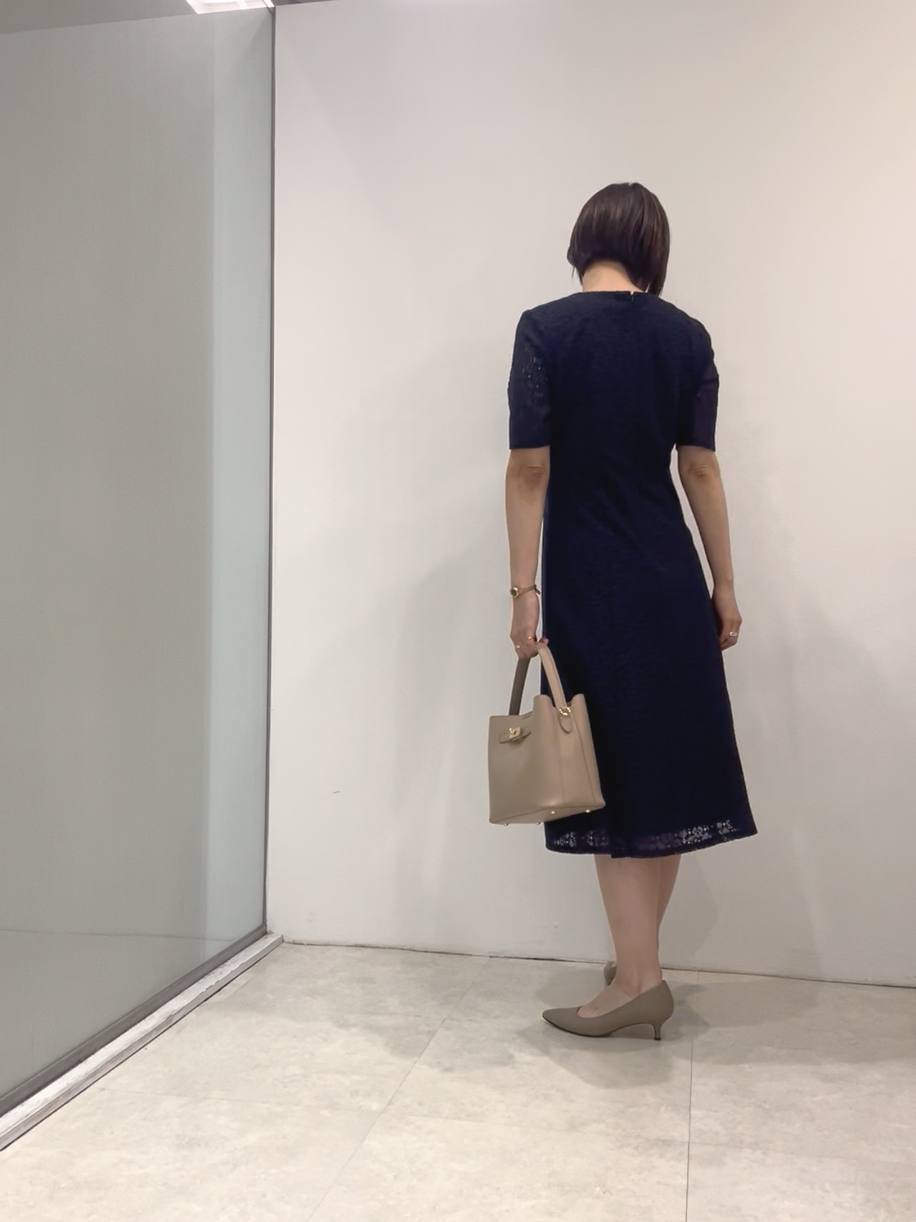 まどかさんの「UNTITLED｜【手洗い可／日本製／360&deg;シリーズ】ラッセルレースワンピース」を使ったコーディネート