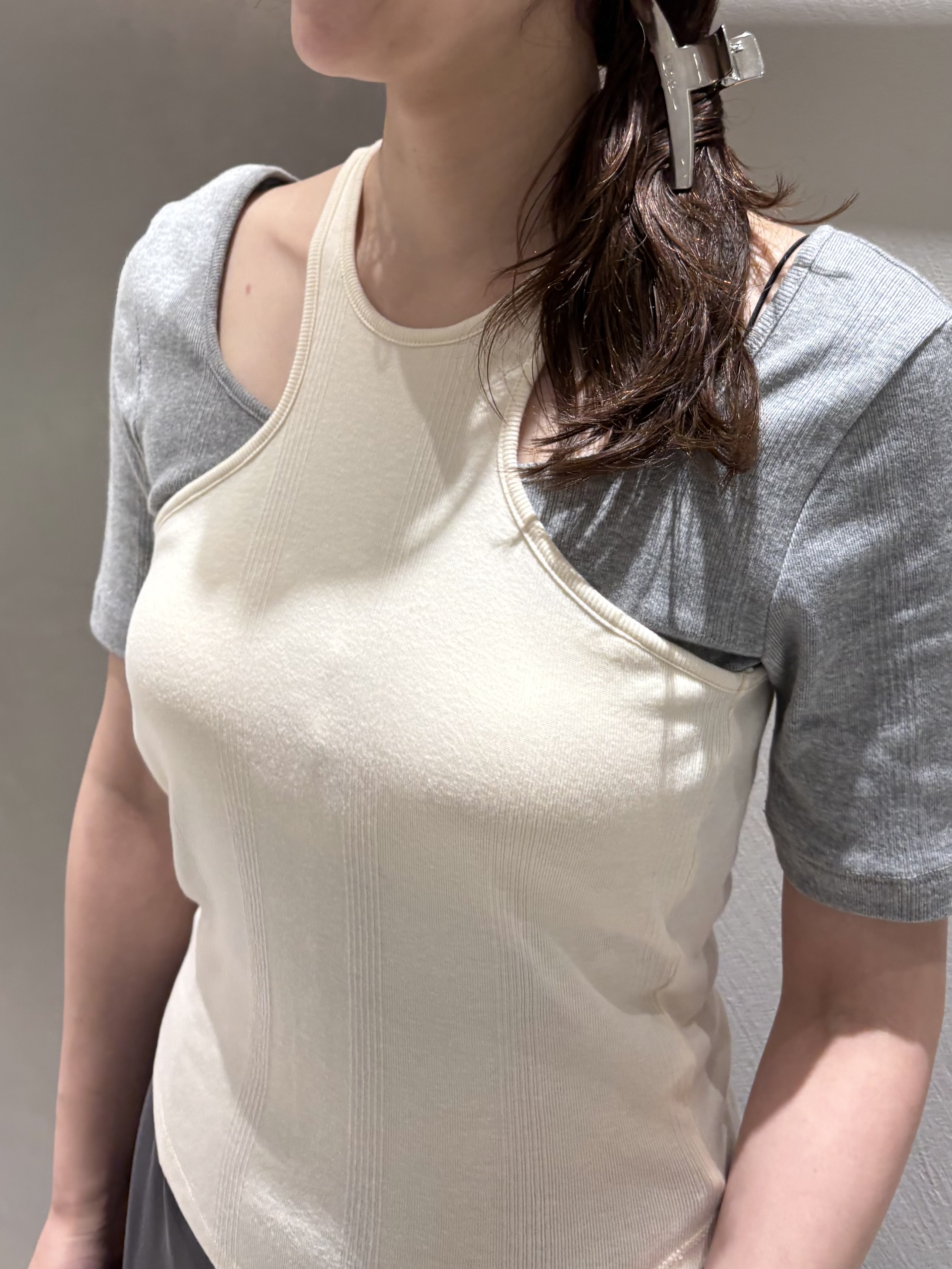 iwamiさんの「CODE A｜Robert P. Miller＊CODE A｜twin layer tank set」を使ったコーディネート