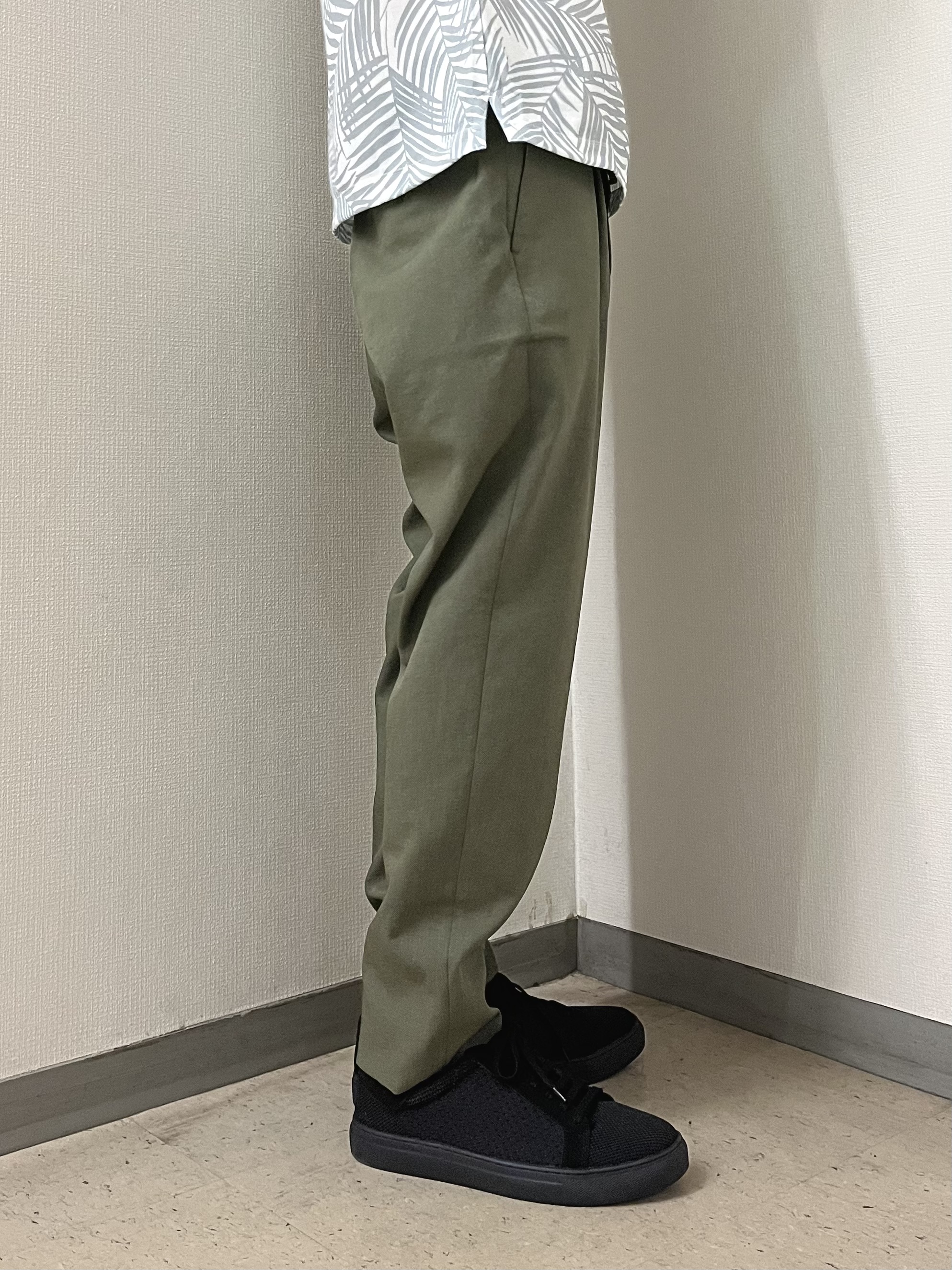 URAさんの「TAKEO KIKUCHI｜リーフ柄ポロシャツ」を使ったコーディネート