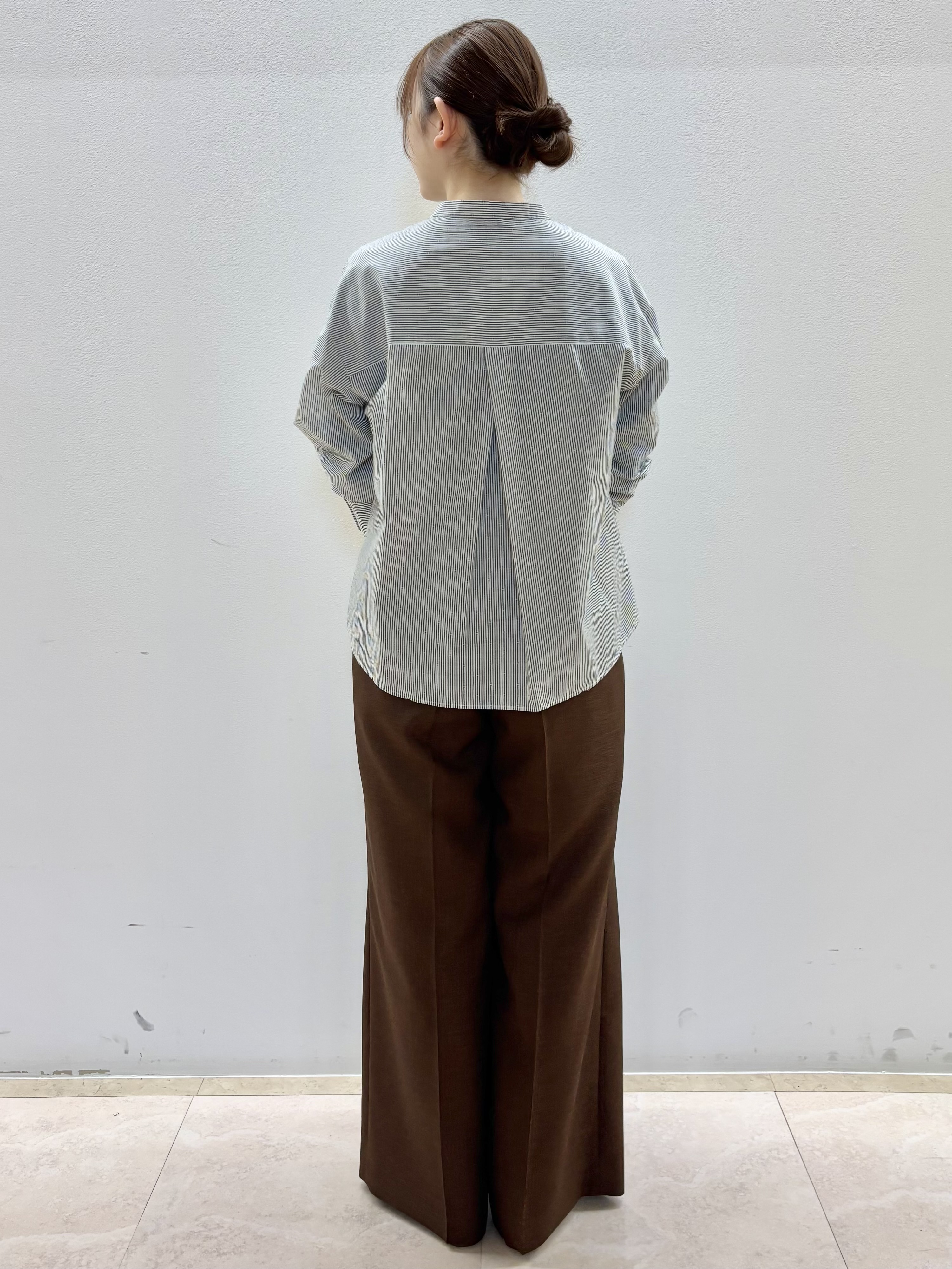 Satoさんの「Reflect｜【接触冷感】八分袖フロントフリルブラウス」を使ったコーディネート