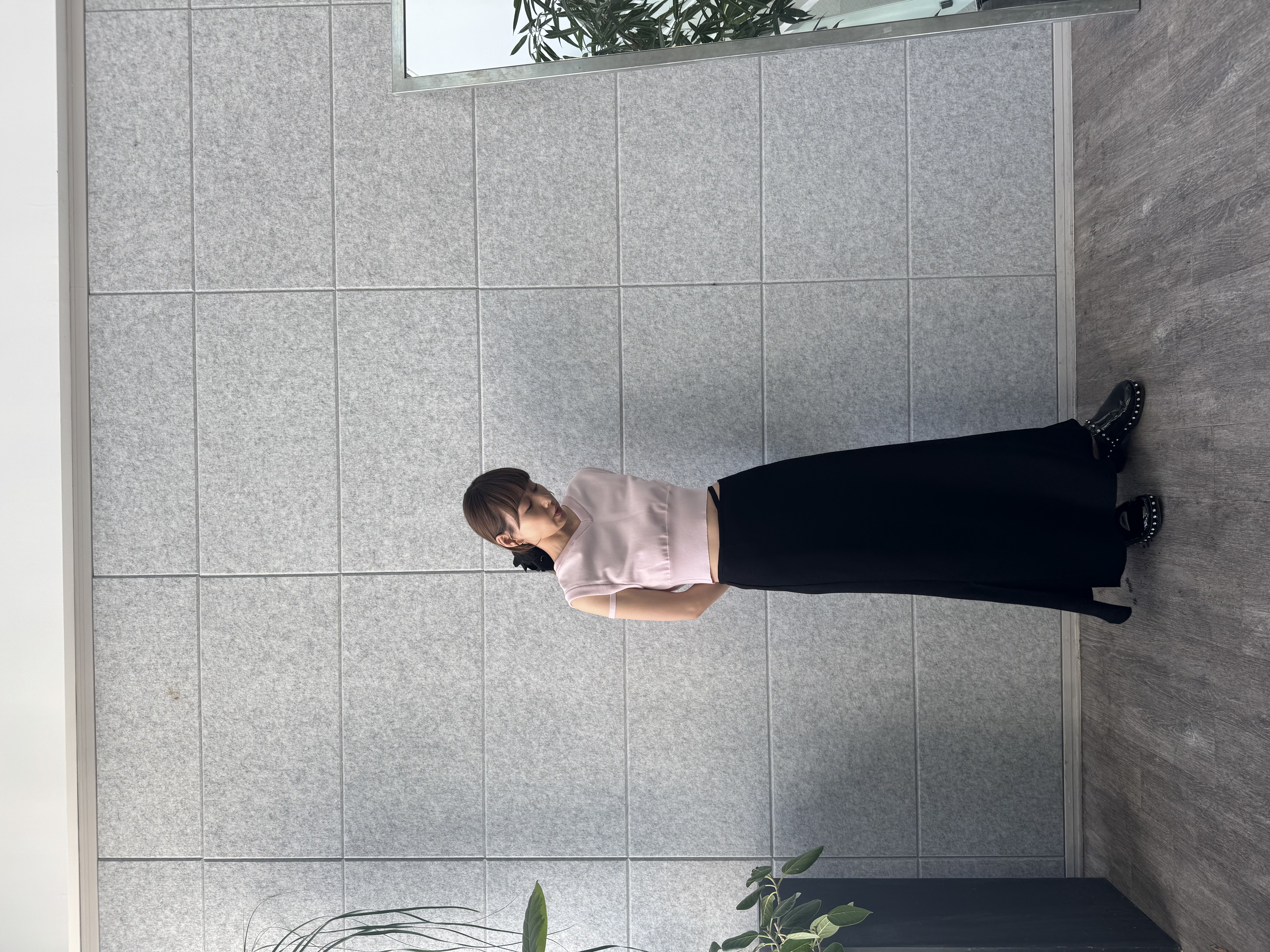 designer yukaさんの「CODE A｜design short vest」を使ったコーディネート