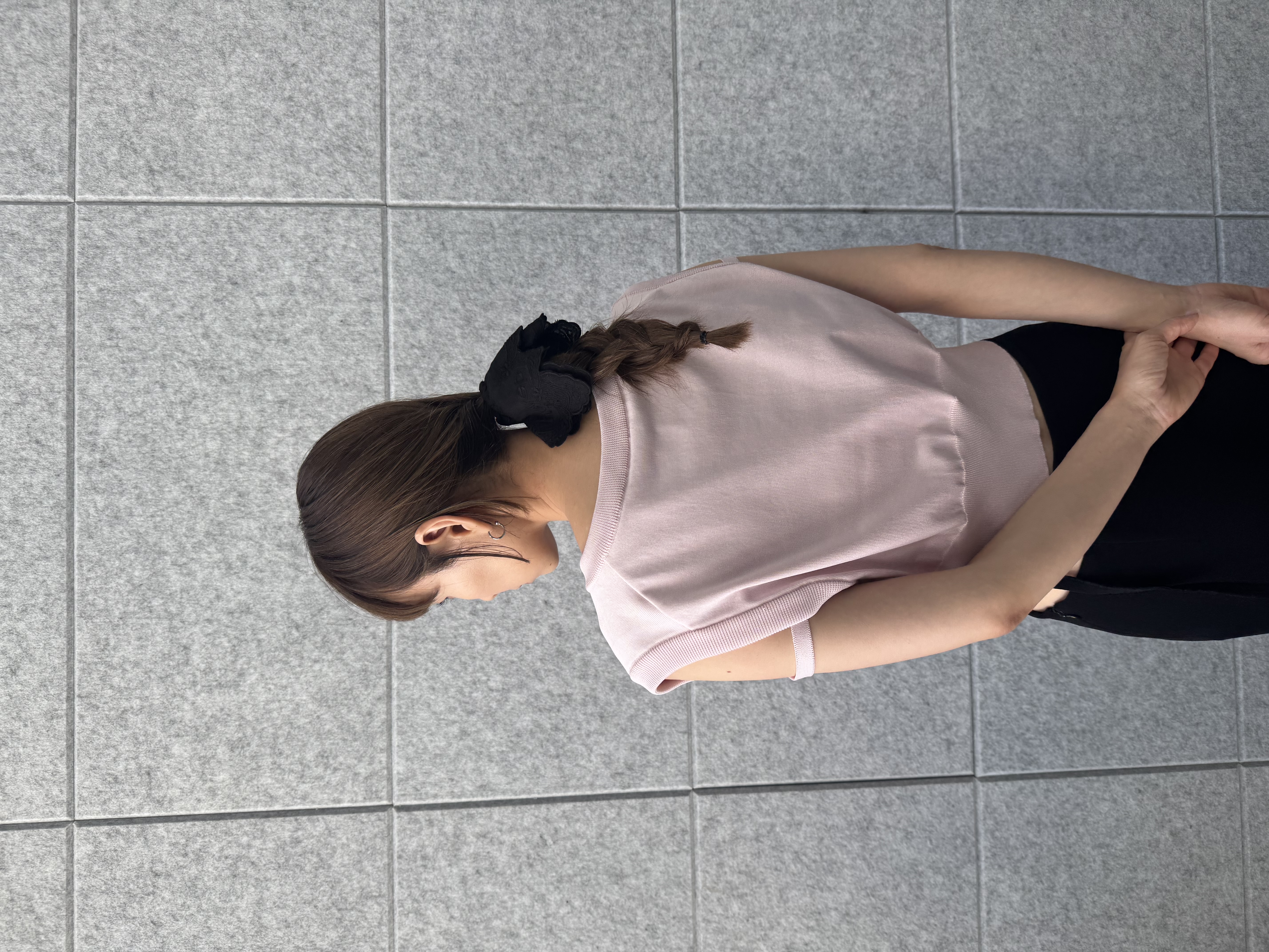 designer yukaさんの「CODE A｜design short vest」を使ったコーディネート