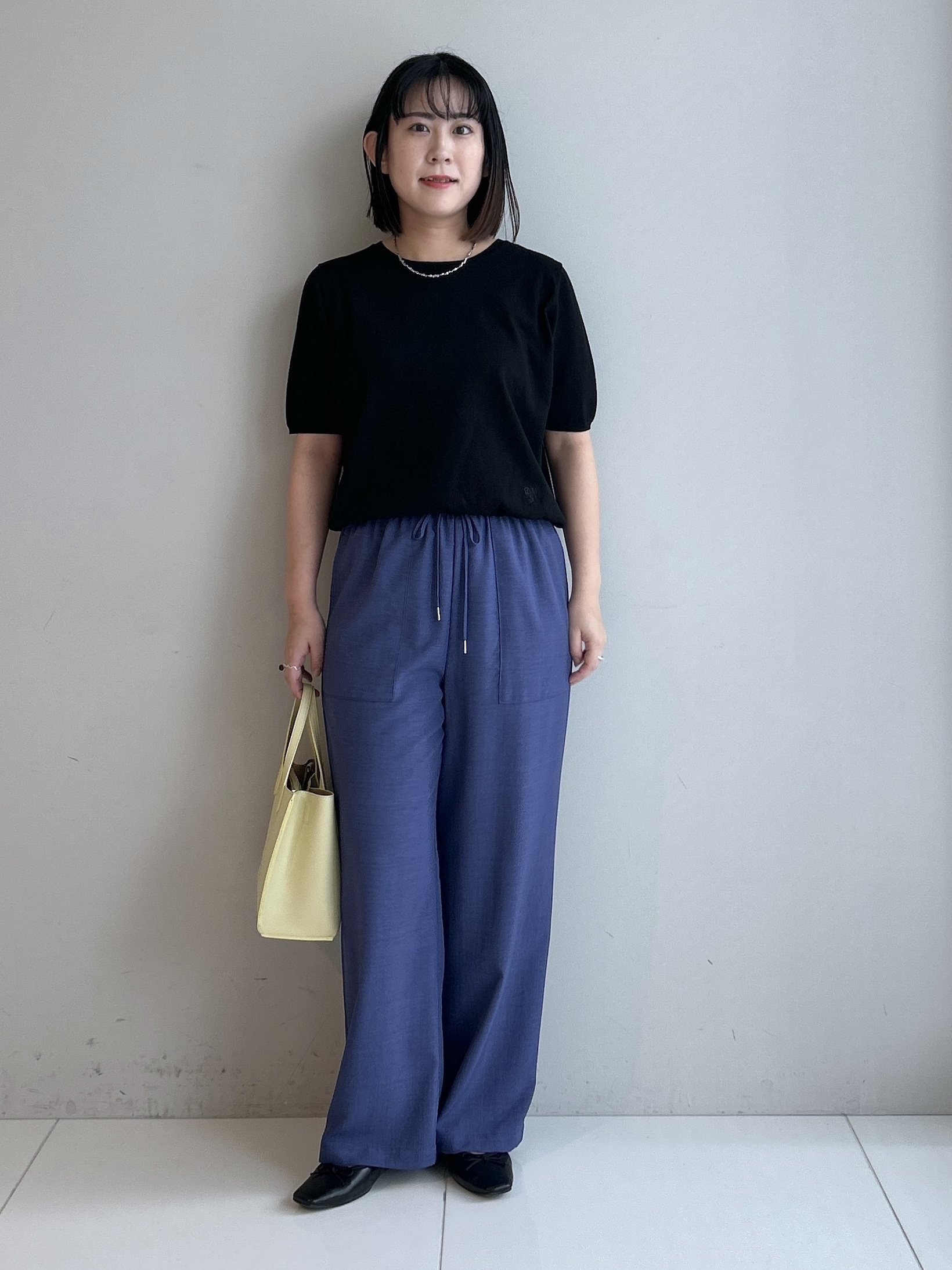 Hirokaさんの「Dessin｜【9色展開/接触冷感/UVカット】ドライタッチサマーニットT」を使ったコーディネート
