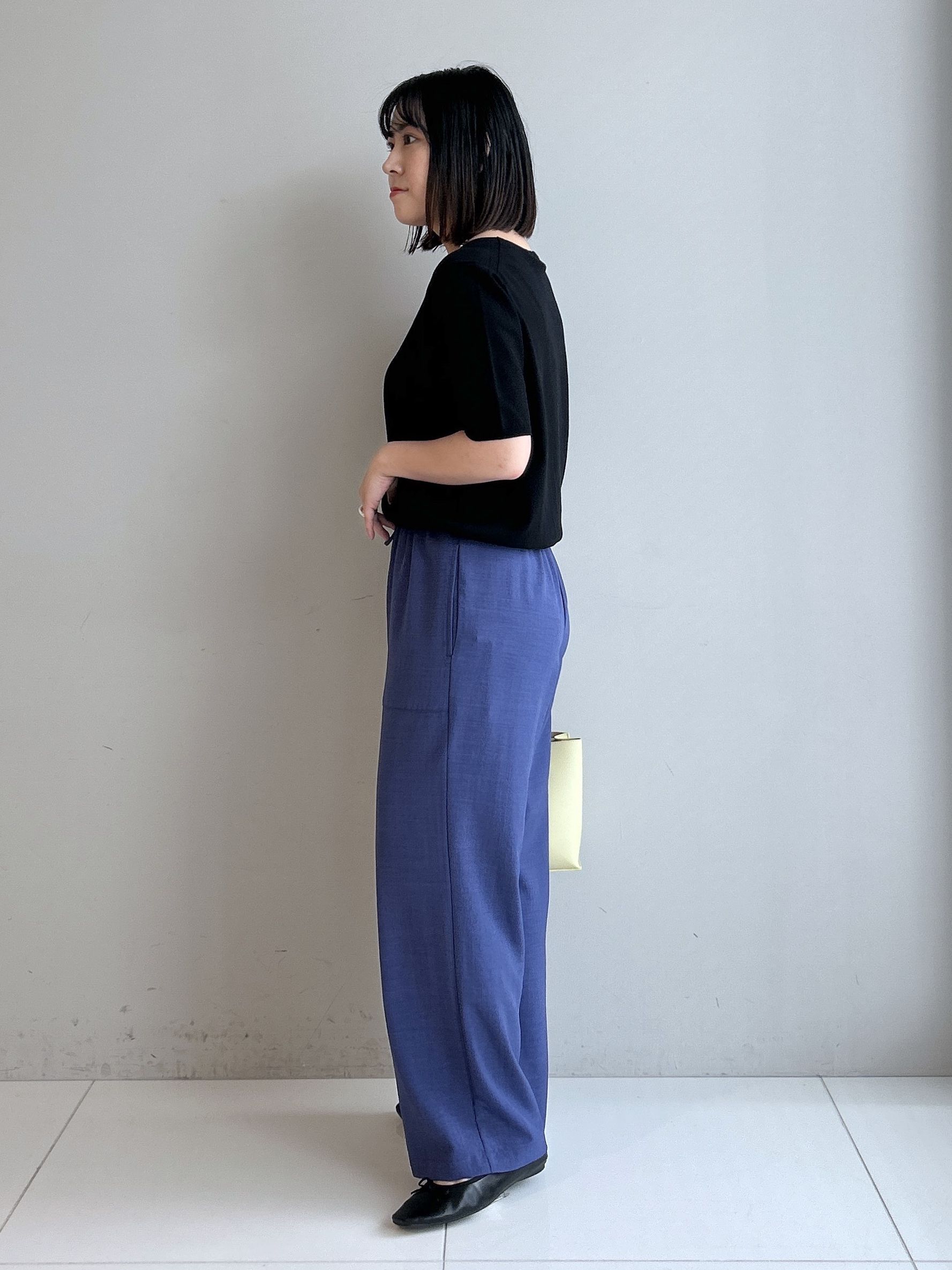 Hirokaさんの「Dessin｜【9色展開/接触冷感/UVカット】ドライタッチサマーニットT」を使ったコーディネート
