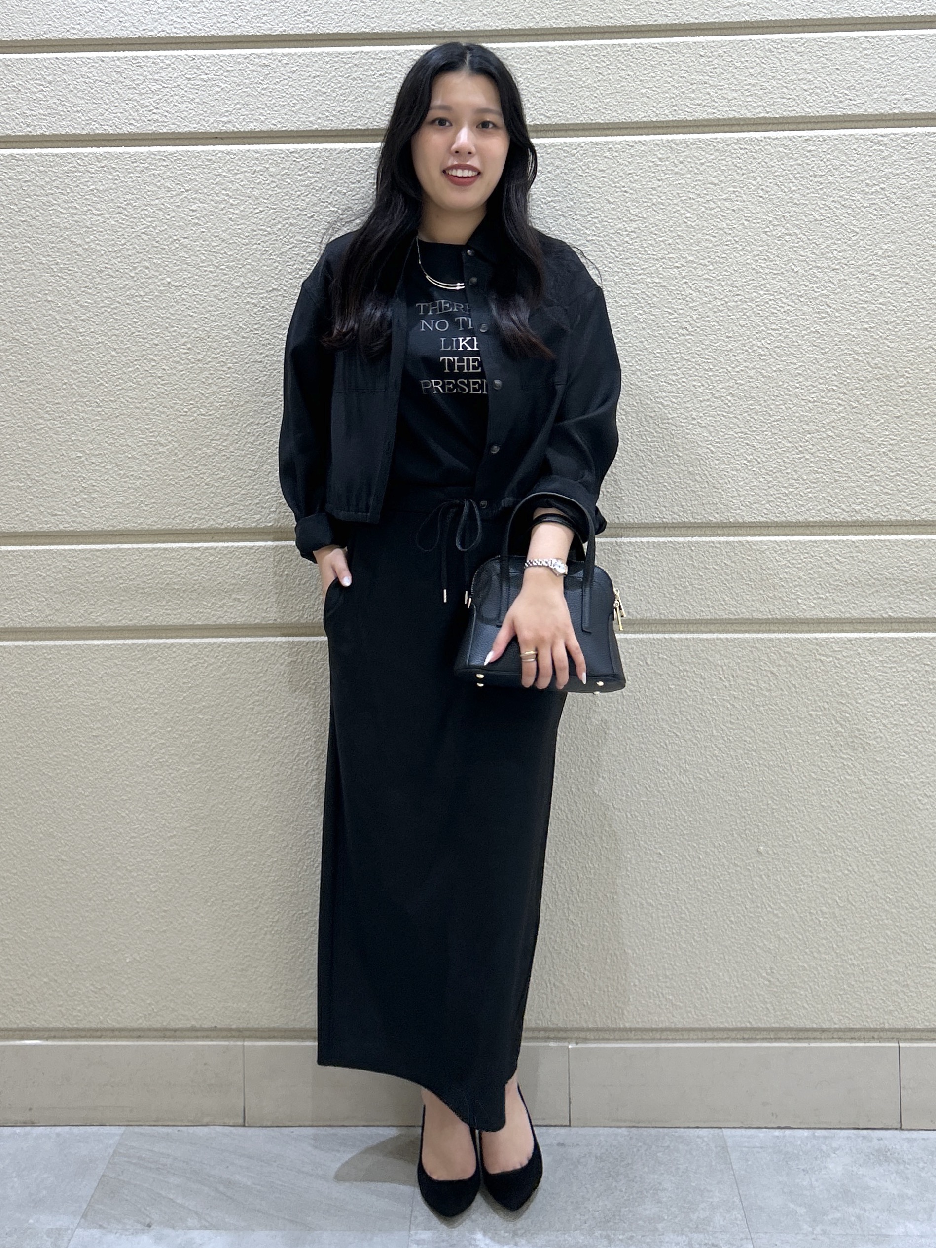 Momokaさんの「COUP DE CHANCE｜【手洗い可】クロップドシャツ」を使ったコーディネート