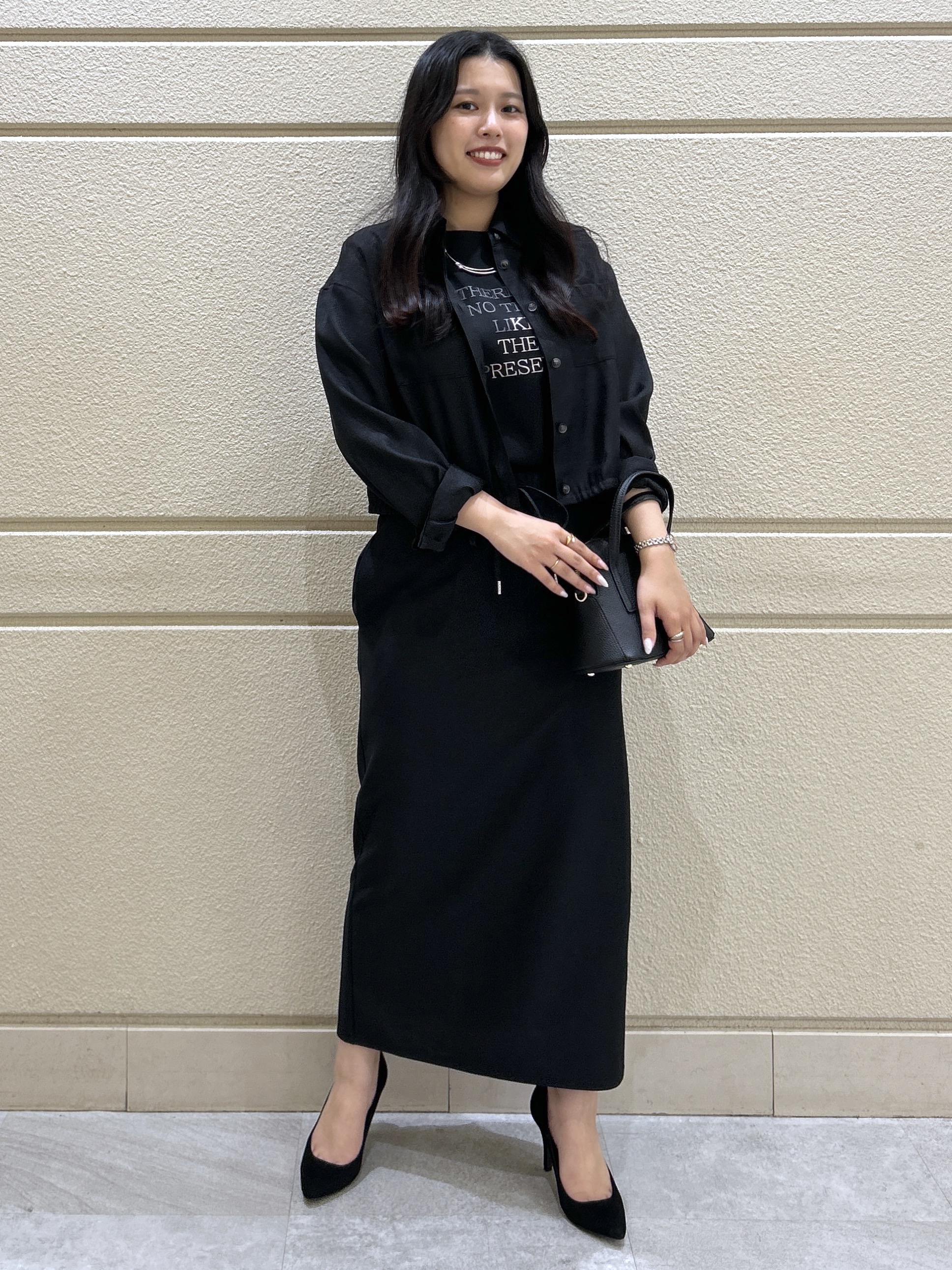 Momokaさんの「COUP DE CHANCE｜【手洗い可】クロップドシャツ」を使ったコーディネート