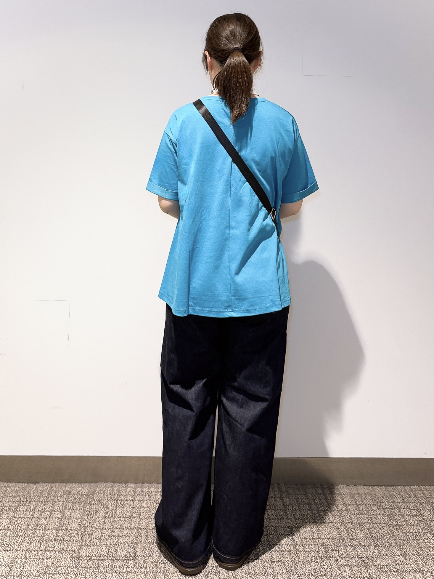 みーさんの「grove｜【遮熱／吸水速乾／UVカット】フレアシルエットTシャツ」を使ったコーディネート
