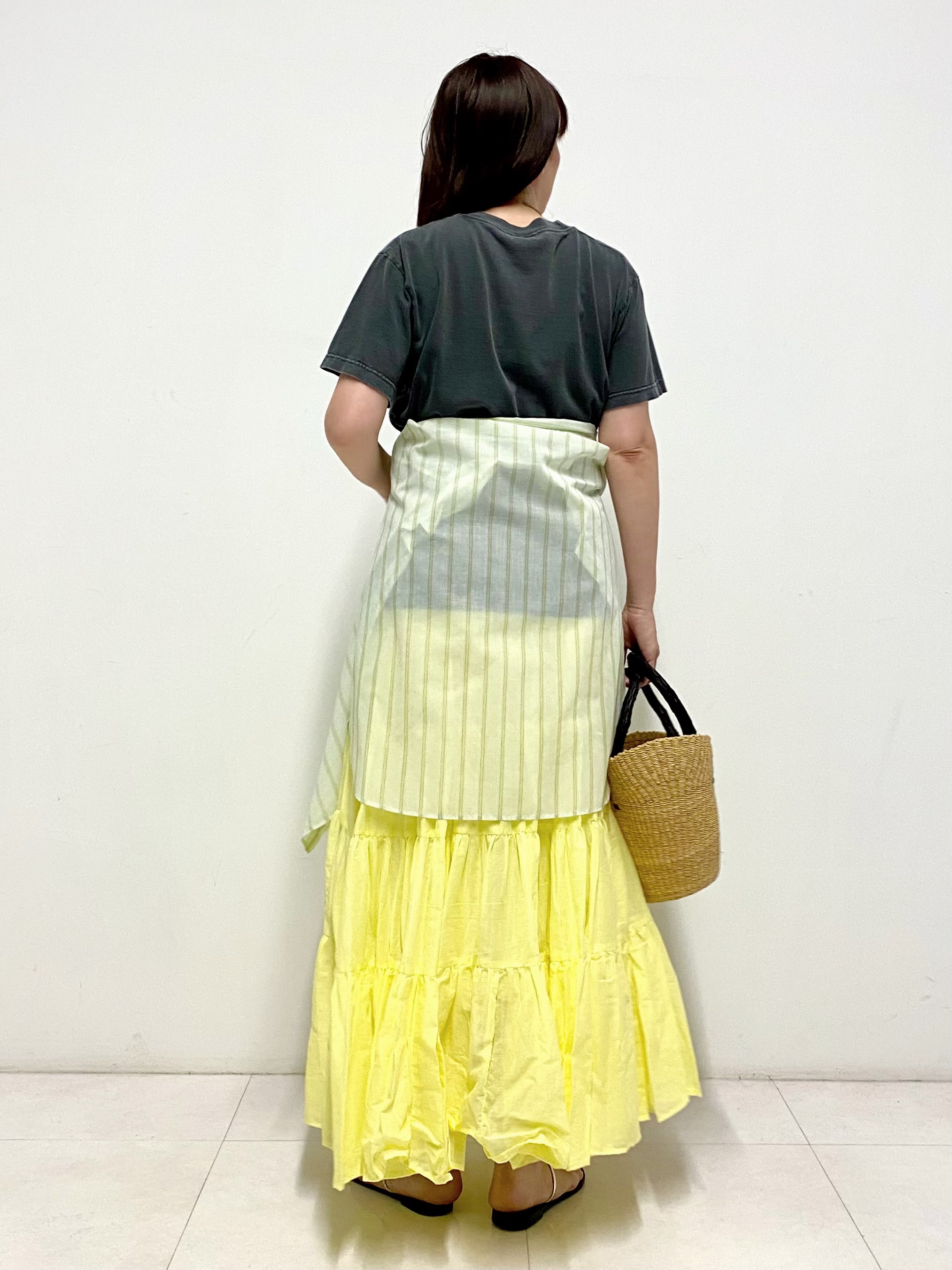 Sawaguchiさんの「DRESSTERIOR｜シアー ストライプシャツ」を使ったコーディネート