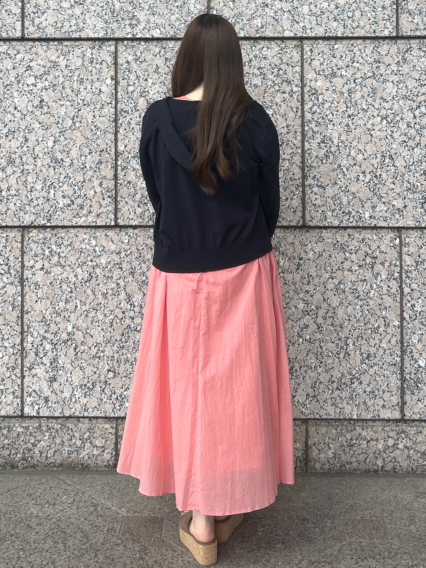sayaさんの「OPAQUE.CLIP｜【UVケア／遮熱性】フーディニットカーディガン《洗濯機OK／抗ピル》」を使ったコーディネート