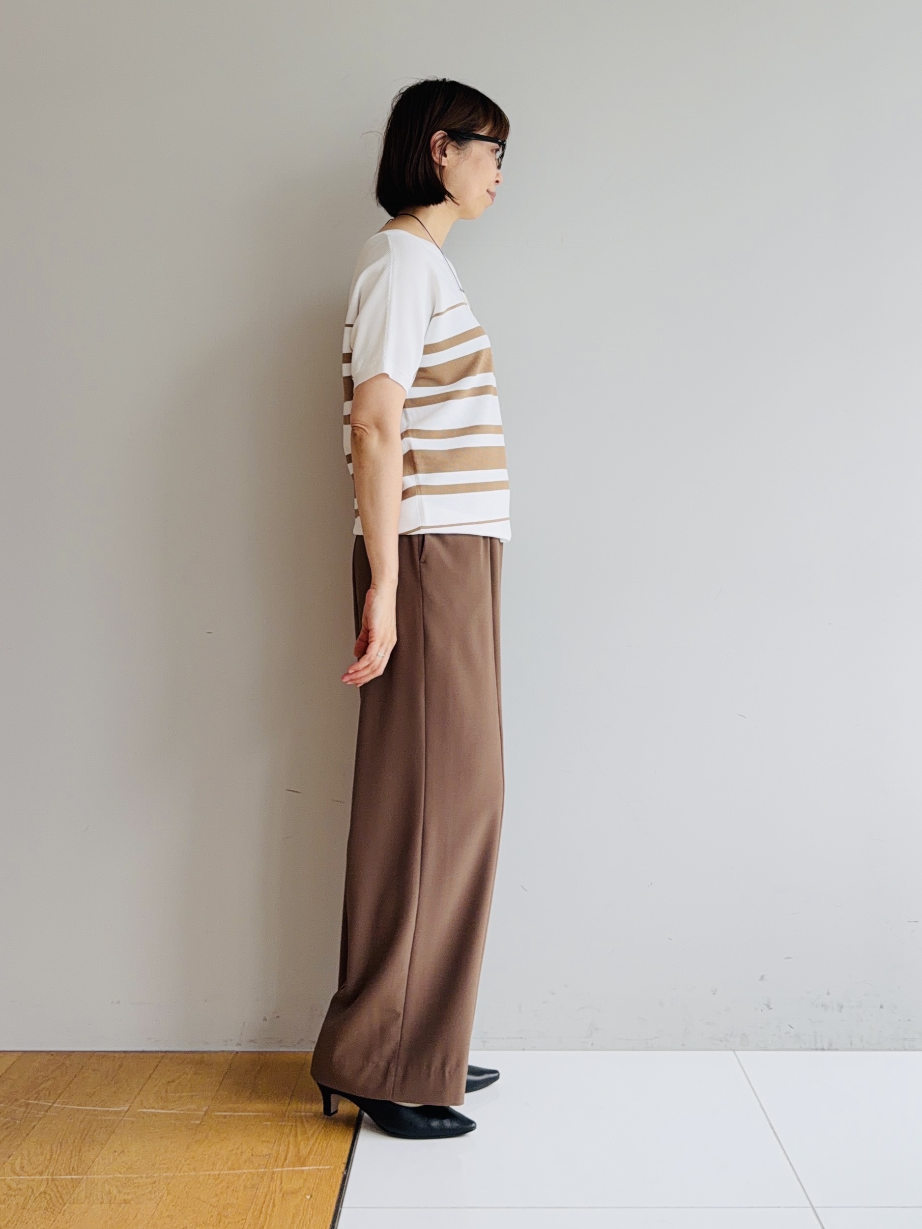 murayamaさんの「INDIVI｜【秋羽織り/着る日傘】ドルマンフォルムブルゾン」を使ったコーディネート