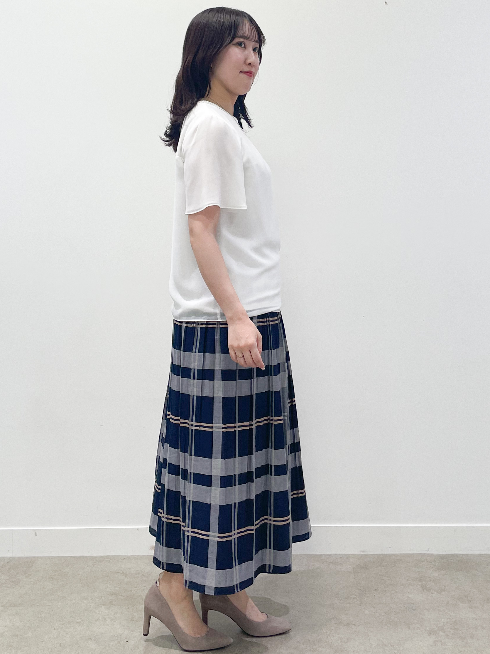 yukariさんの「Reflect｜【手洗い可】レースデザインニットカーディガン」を使ったコーディネート