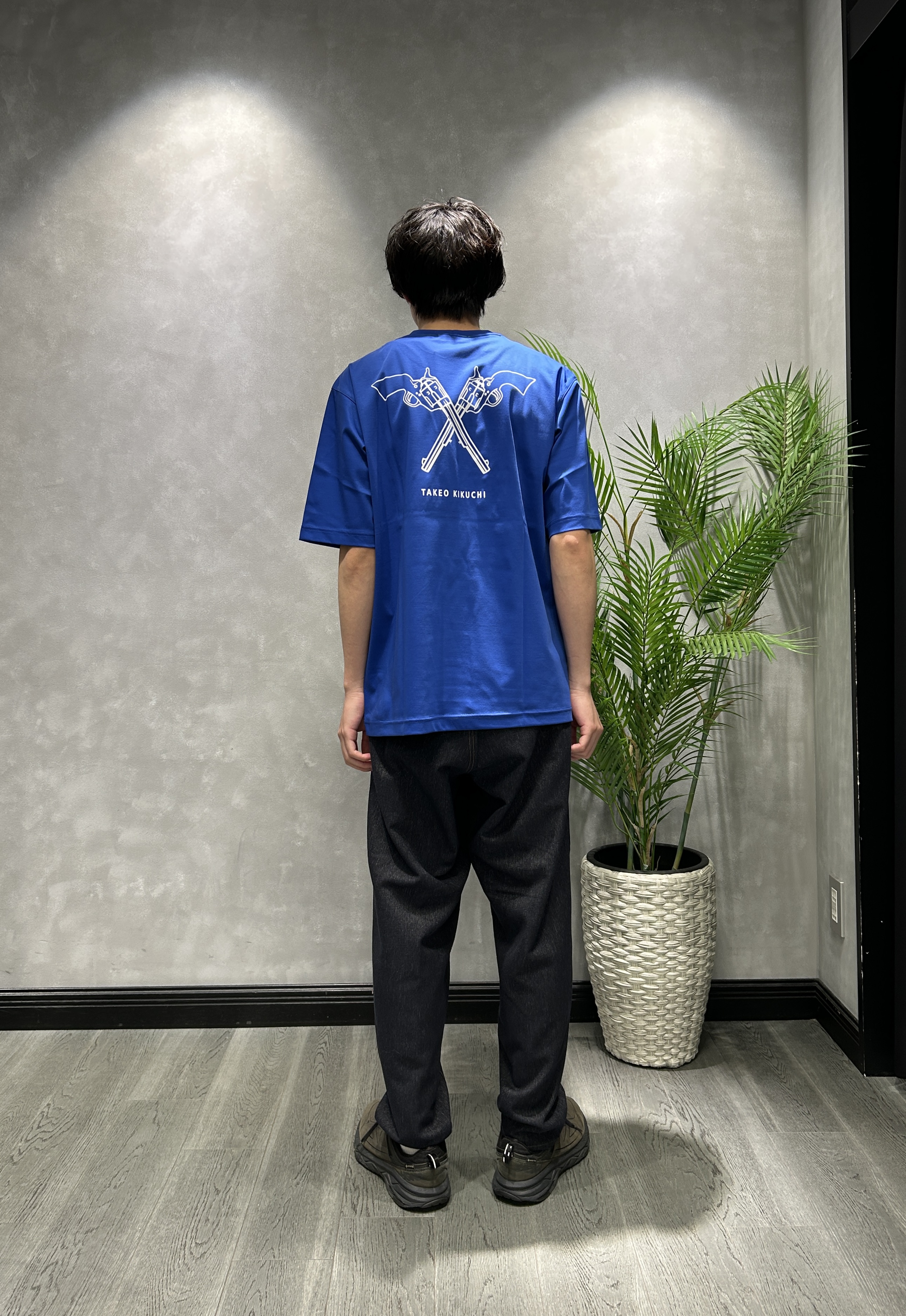 ruiさんの「TAKEO KIKUCHI｜播州織り 千鳥 半袖シャツ」を使ったコーディネート