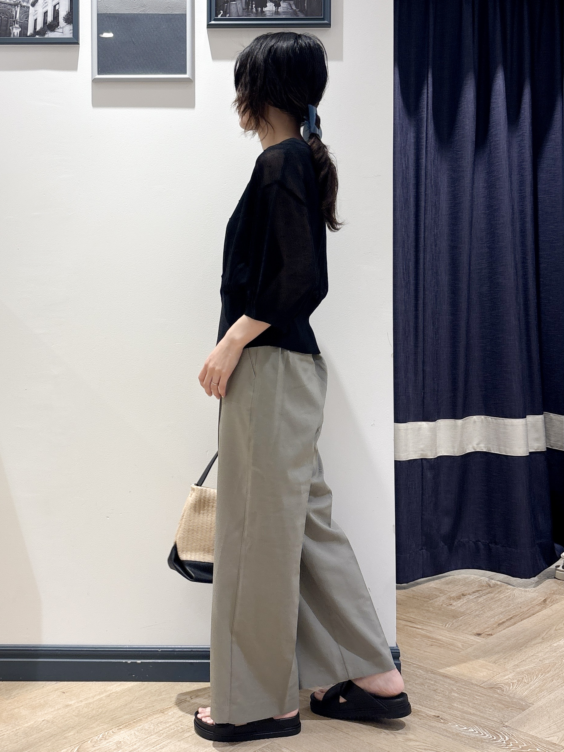 ayakaさんの「grove｜シアードットカーディガン」を使ったコーディネート