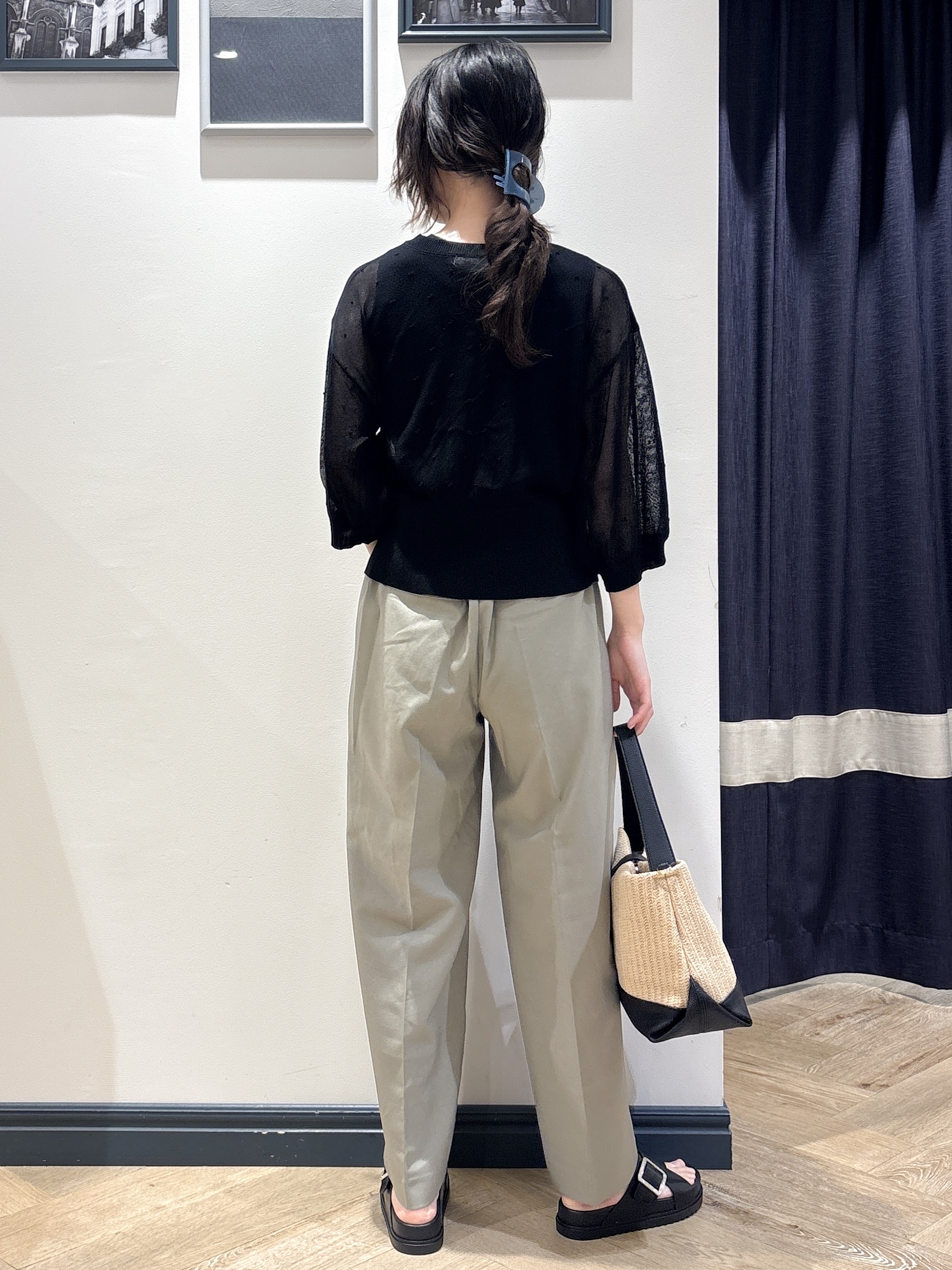 ayakaさんの「grove｜シアードットカーディガン」を使ったコーディネート
