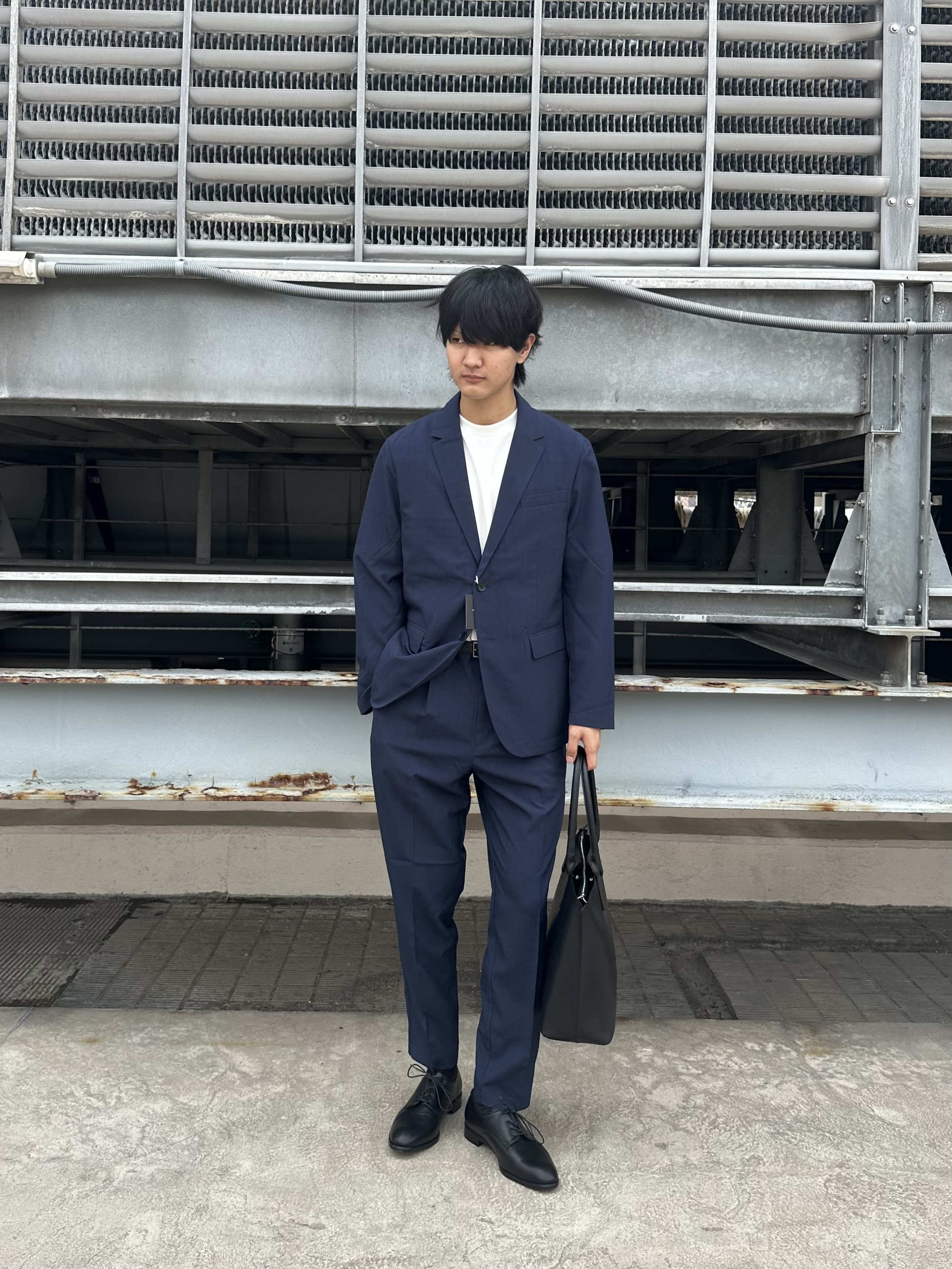 KOHEIさんの「tk.TAKEO KIKUCHI｜【昨年ランキング1位！】AIRY DRY アソートセットアップ/上下2点セット/吸水速乾/UVカット」を使ったコーディネート