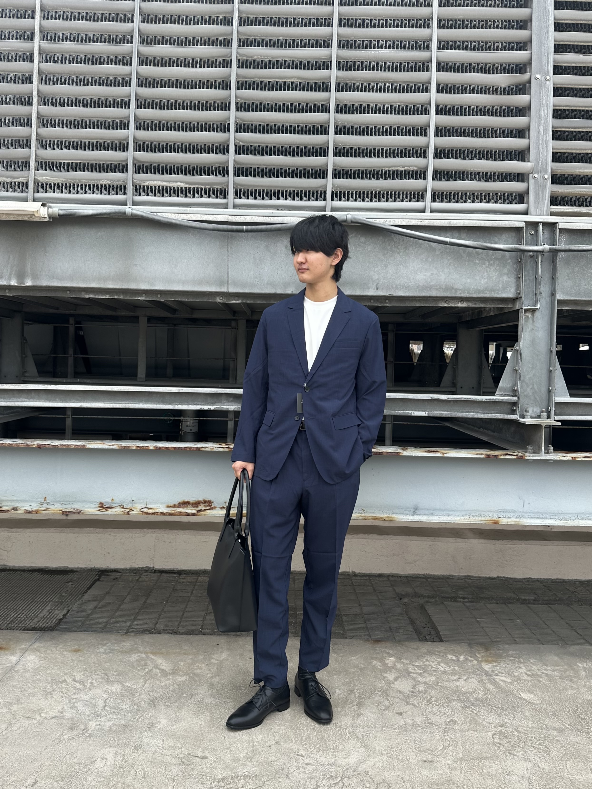 KOHEIさんの「tk.TAKEO KIKUCHI｜【昨年ランキング1位！】AIRY DRY アソートセットアップ/上下2点セット/吸水速乾/UVカット」を使ったコーディネート