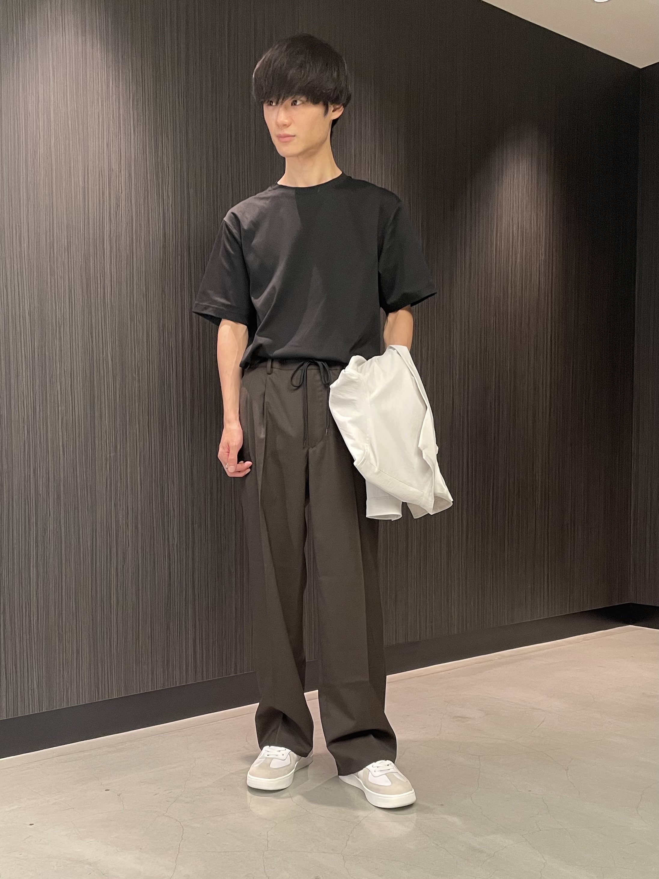 Okdさんの「TAKEO KIKUCHI｜【撥水・洗える・シワになりにくい】 リランチェ（R） シャツ」を使ったコーディネート