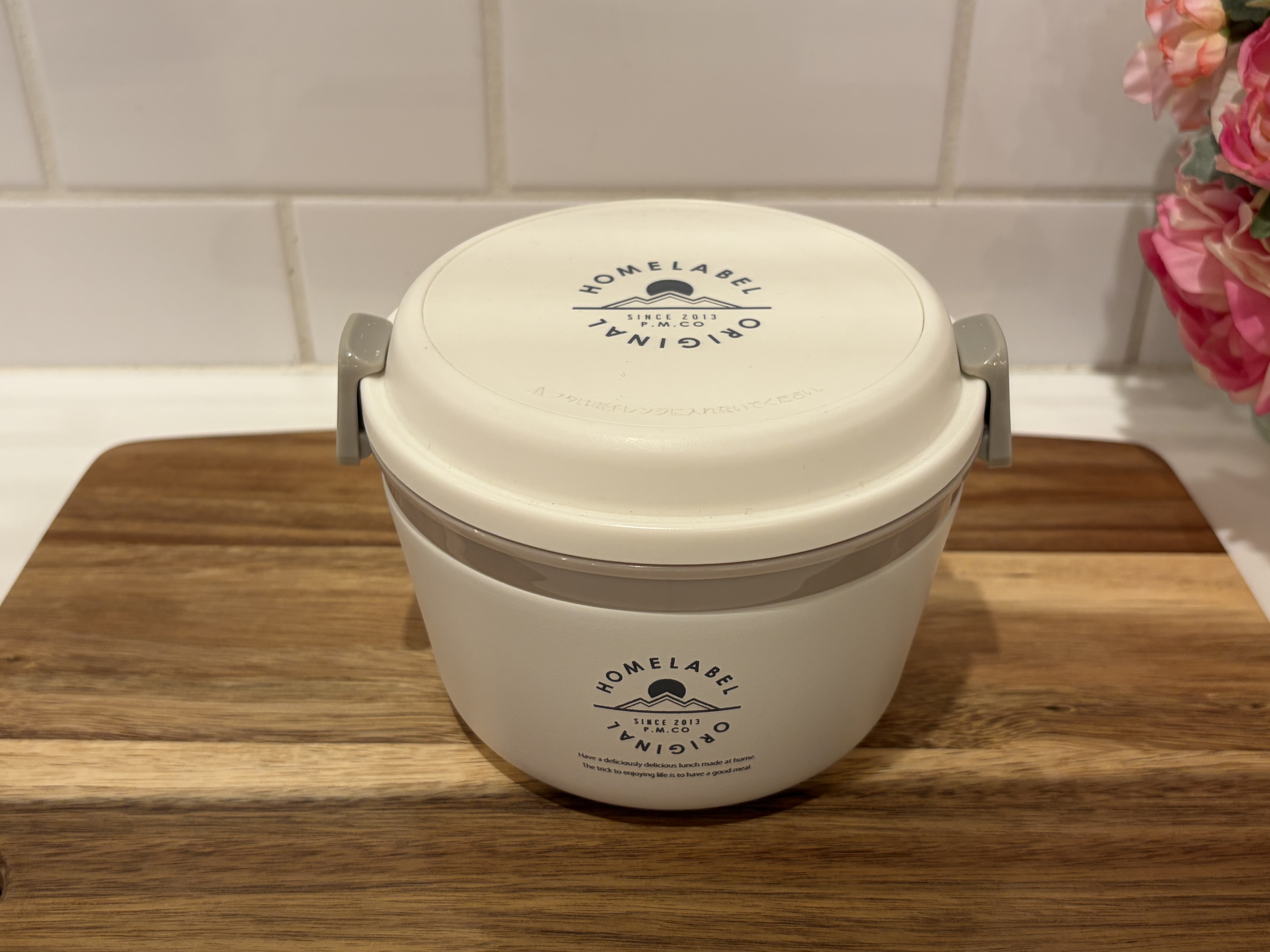 はるるんさんの「212 KITCHEN STORE｜ホームレーベル どんぶりランチジャー 770ml WH」を使ったコーディネート