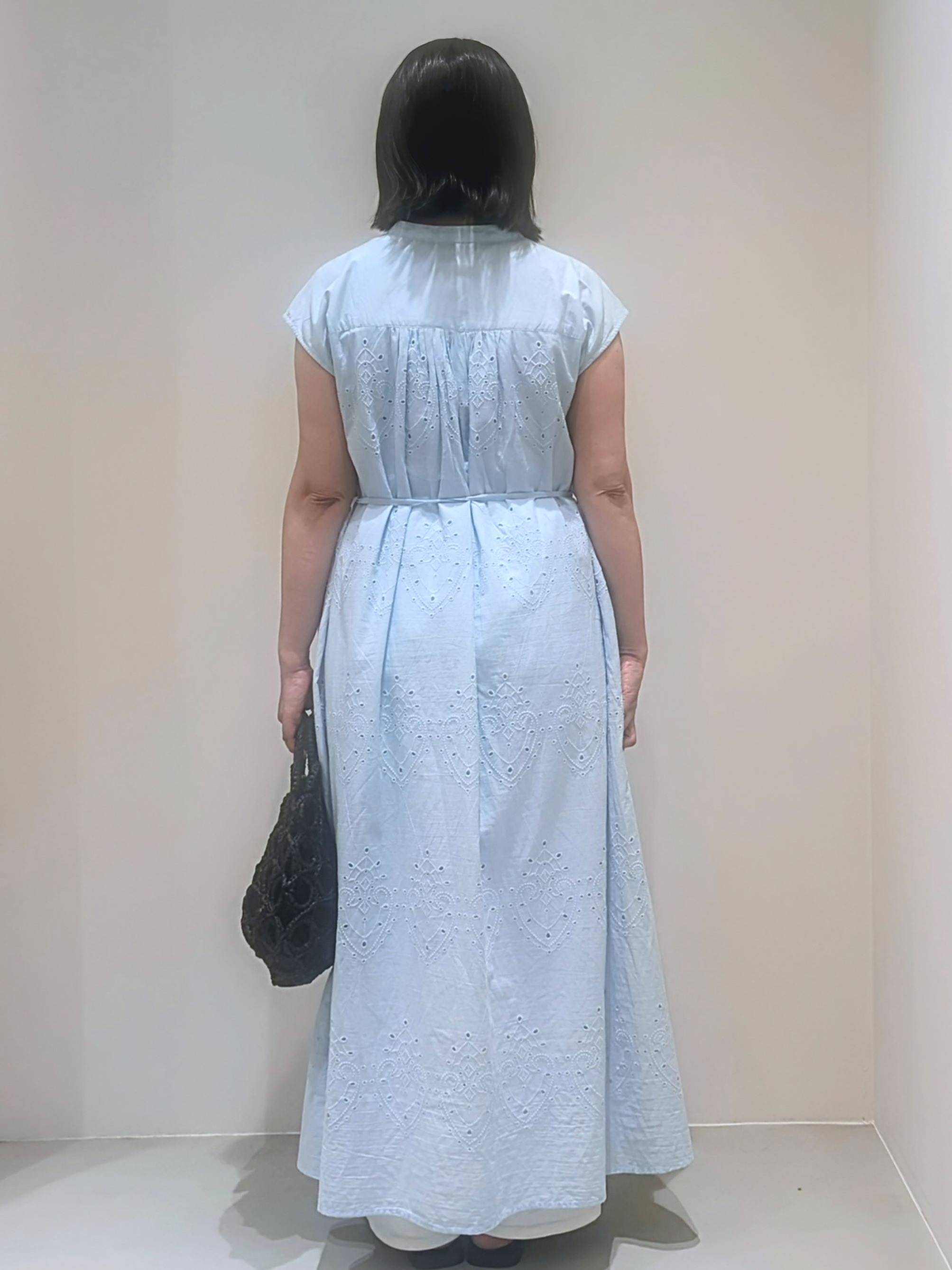 ゆきさんの「OPAQUE.CLIP｜アイレットレース刺繍ワンピース【洗える】」を使ったコーディネート