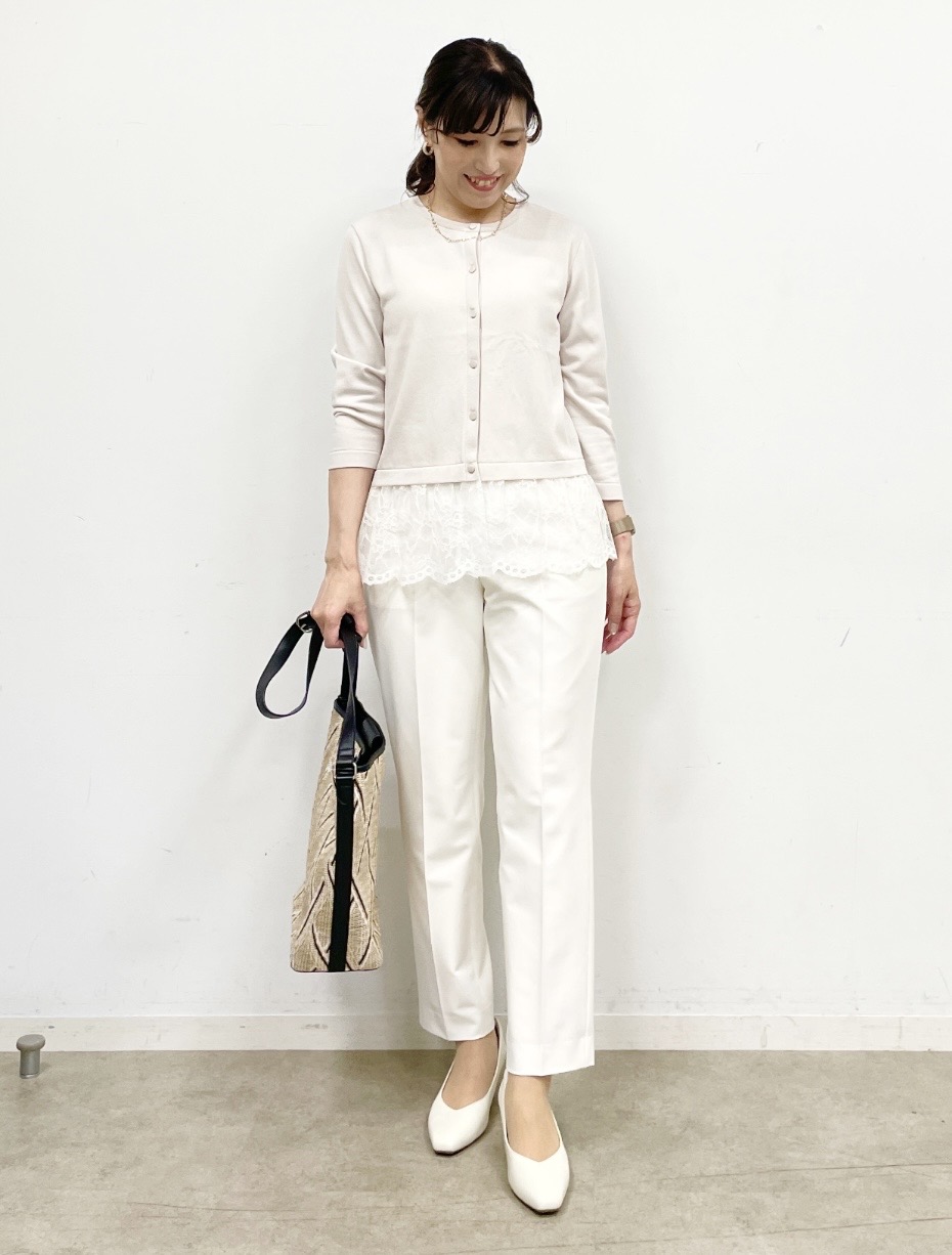 ayaさんの「Reflect｜【SS-4Lサイズ／接触冷感／シワになりにくい】リラクシーテーラードジャケット」を使ったコーディネート