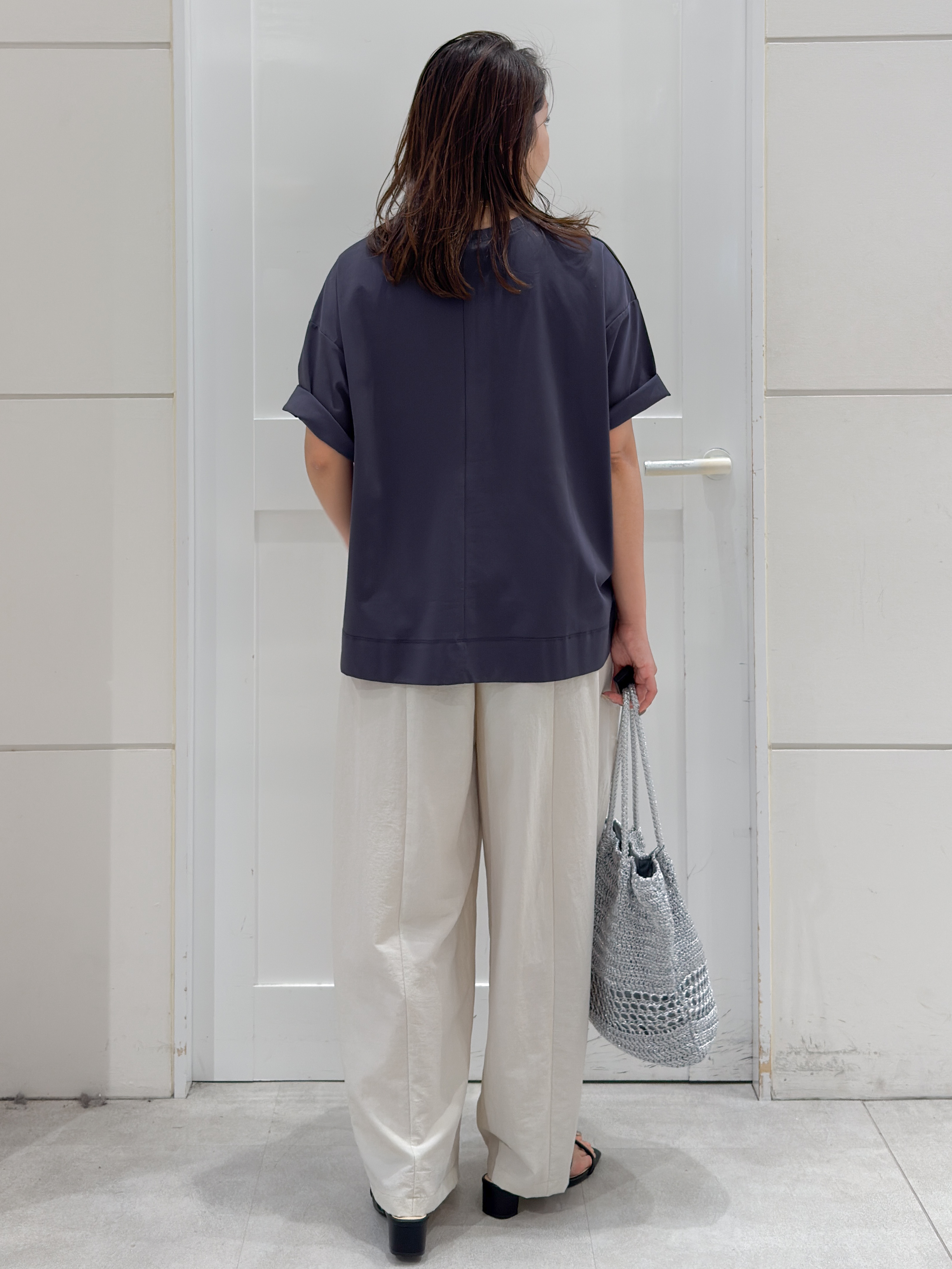 yuka.aさんの「OPAQUE.CLIP｜【接触冷感】リラクシーカットソー《洗濯機OK》」を使ったコーディネート