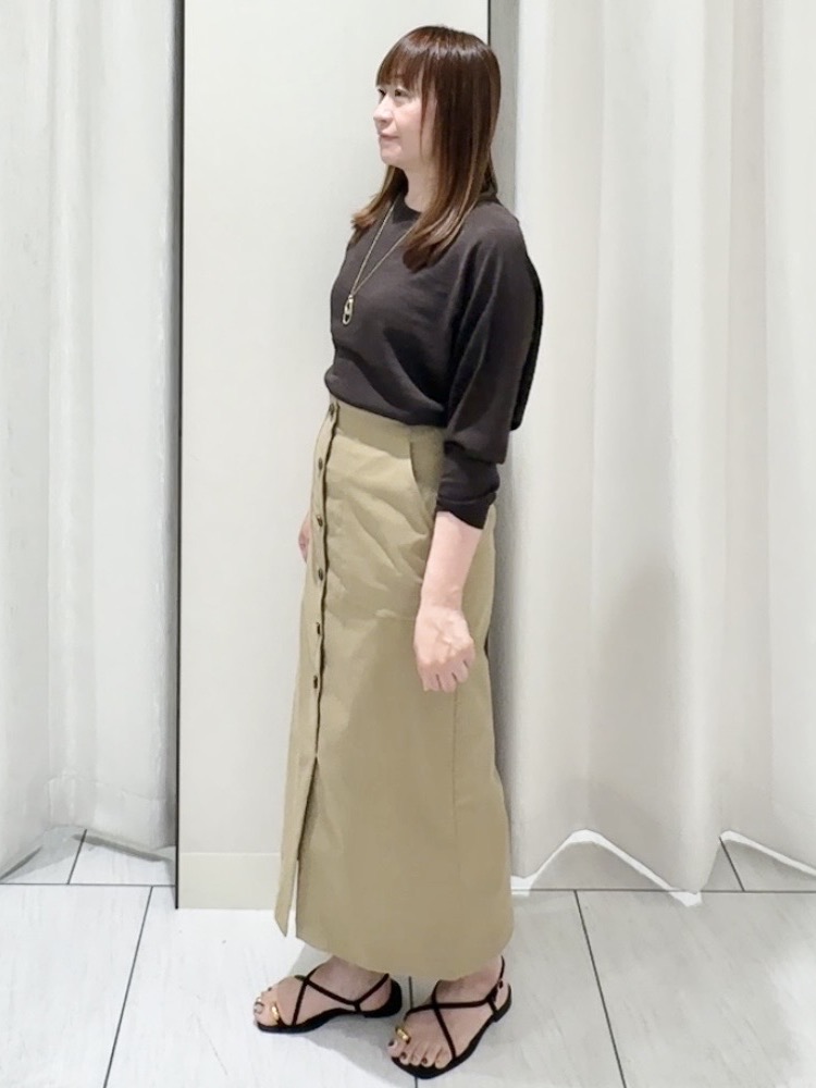 ʏᴜᴋɪᴋᴏさんの「UNTITLED｜【ゆったり/リラクシー】リネンボートネックプルオーバー」を使ったコーディネート