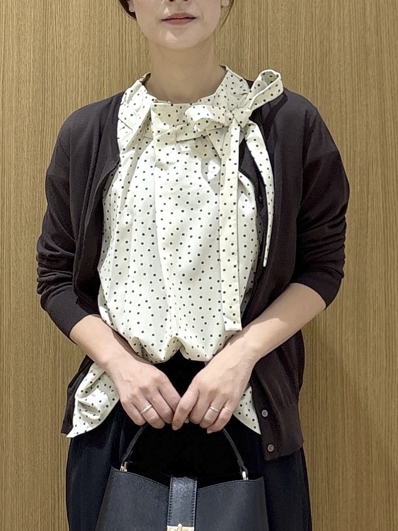 たけねぇさんの「OPAQUE.CLIP｜クルーネックニットカーディガン【洗える／抗ピル】」を使ったコーディネート