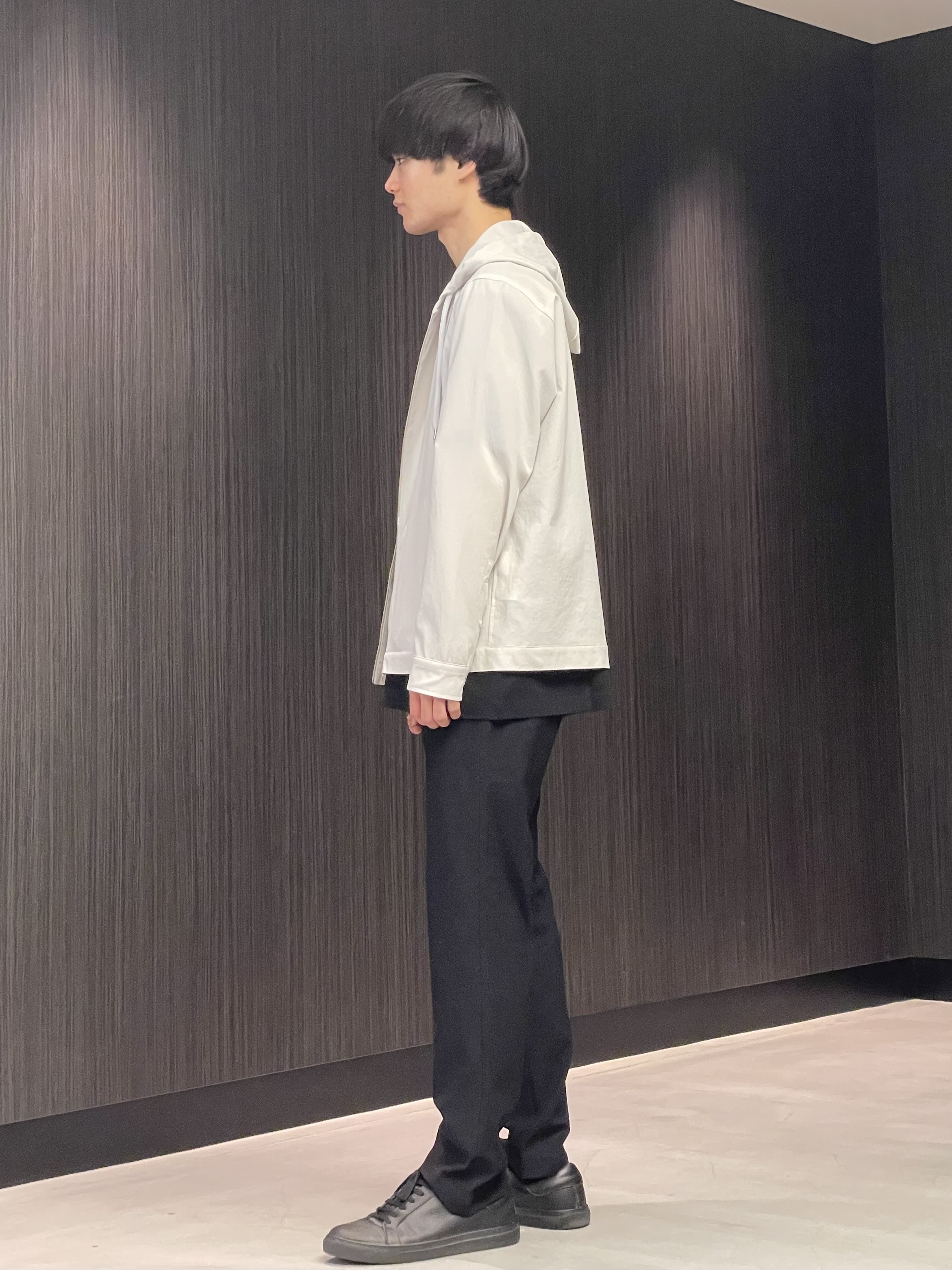 Okdさんの「TAKEO KIKUCHI｜【撥水・洗える・シワになりにくい】 リランチェ（R） フードブルゾン」を使ったコーディネート