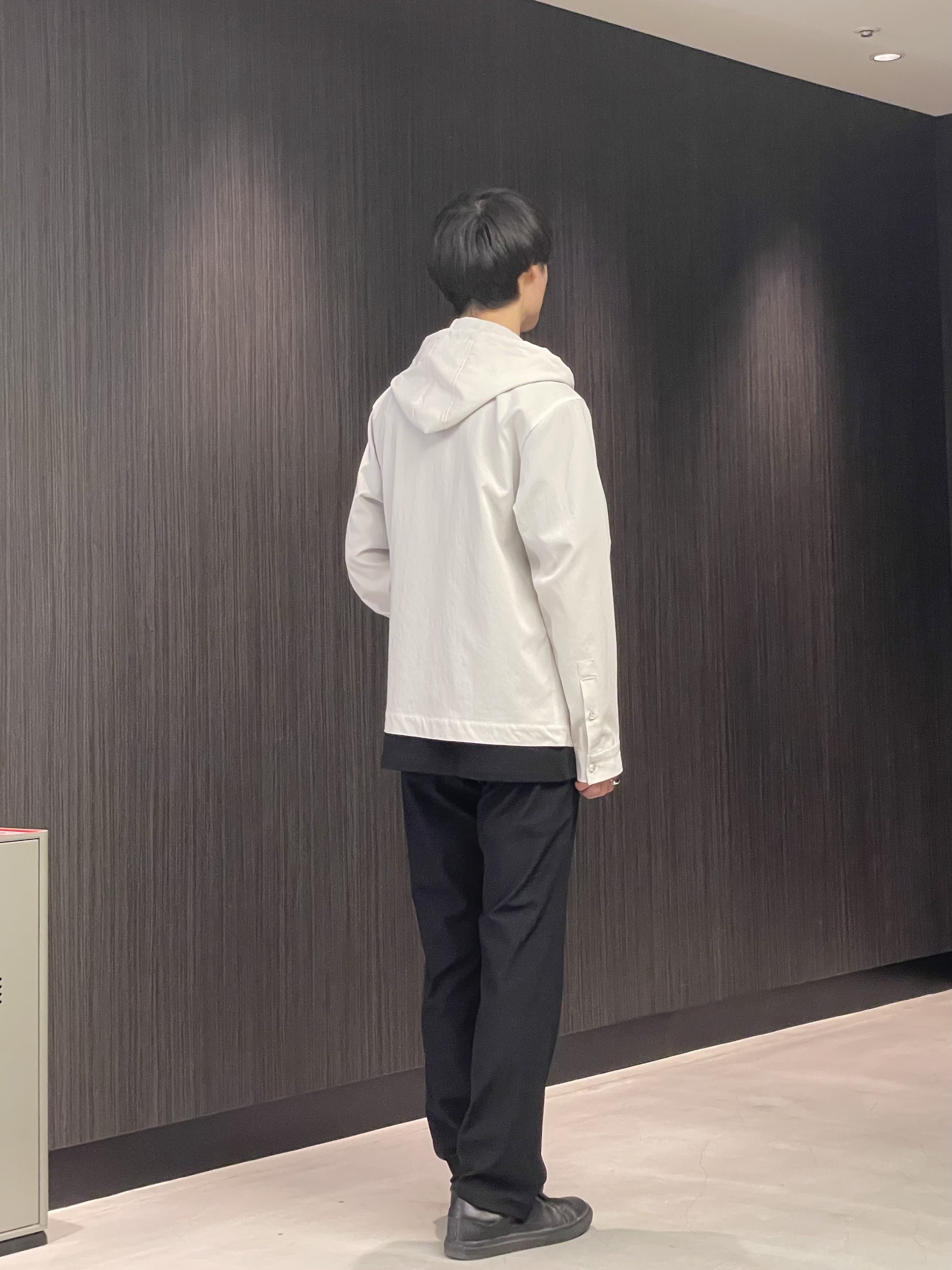 Okdさんの「TAKEO KIKUCHI｜【撥水・洗える・シワになりにくい】 リランチェ（R） フードブルゾン」を使ったコーディネート