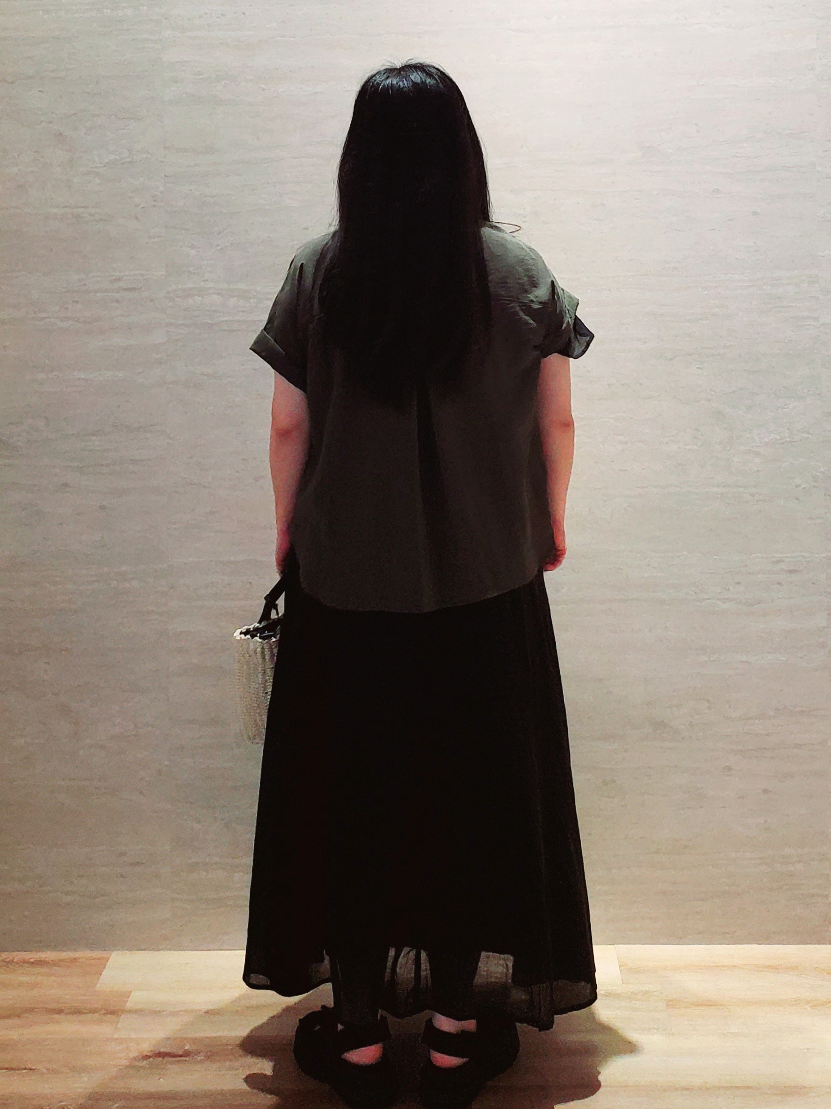 ちぃさんの「OPAQUE.CLIP｜【接触冷感】ダブルポケットスキッパーブラウス《吸水速乾／防シワ／洗濯機OK／S～3L／7col》」を使ったコーディネート