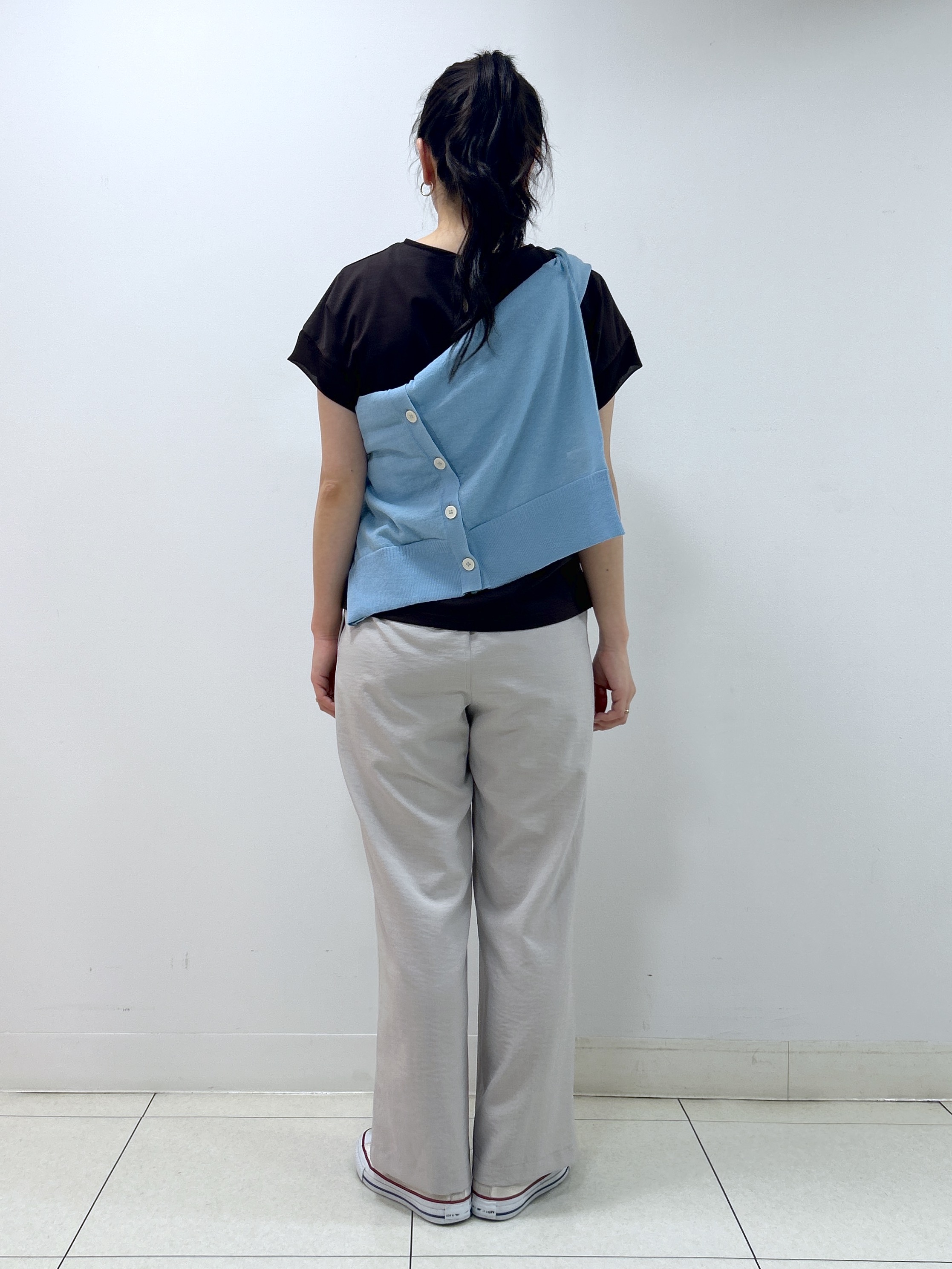 Kaiさんの「Dessin｜【UVカット/接触冷感】美光沢カットソー」を使ったコーディネート