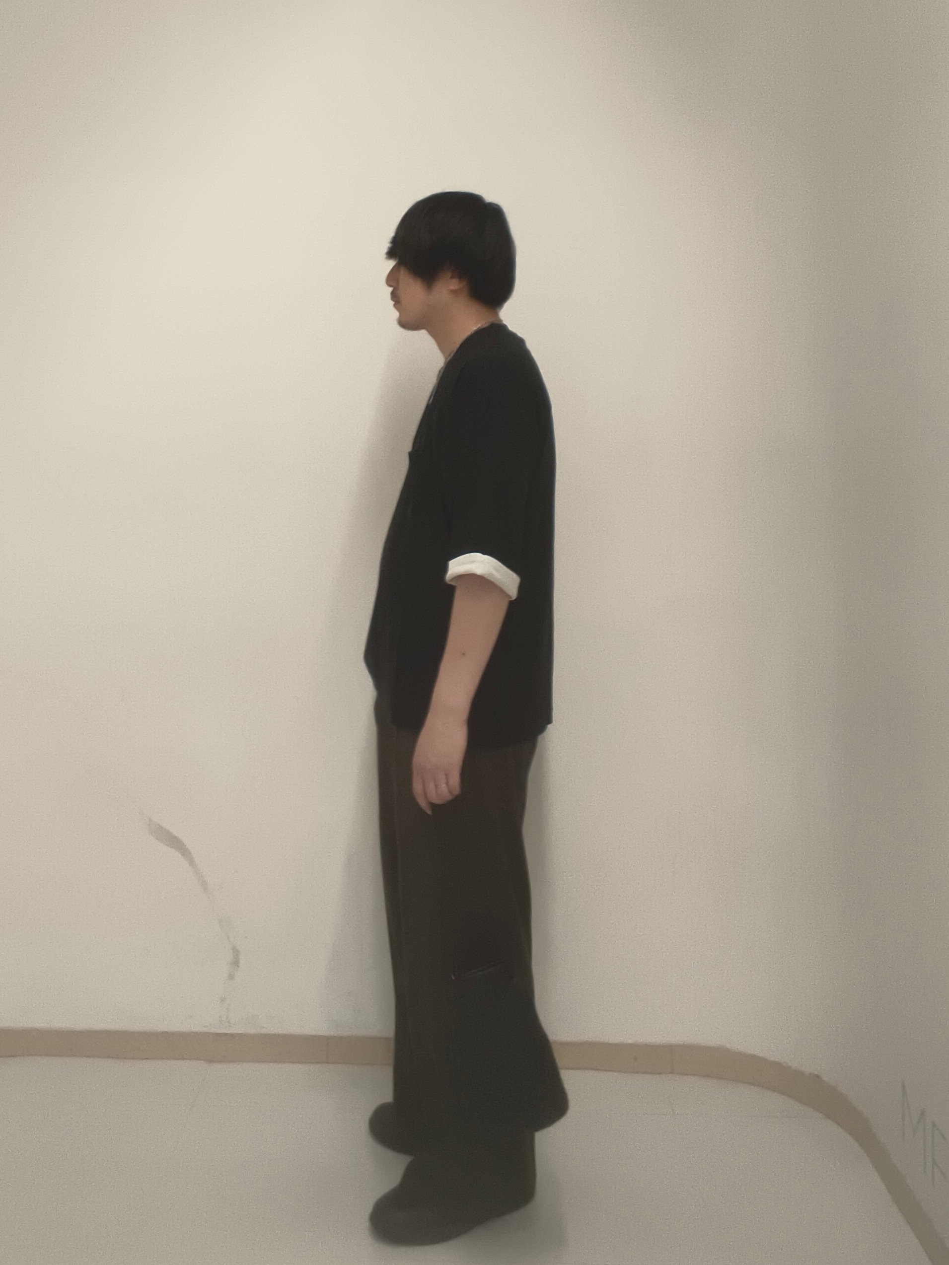 サクライさんの「tk.TAKEO KIKUCHI｜スムースシルケット レイヤードカットソー」を使ったコーディネート