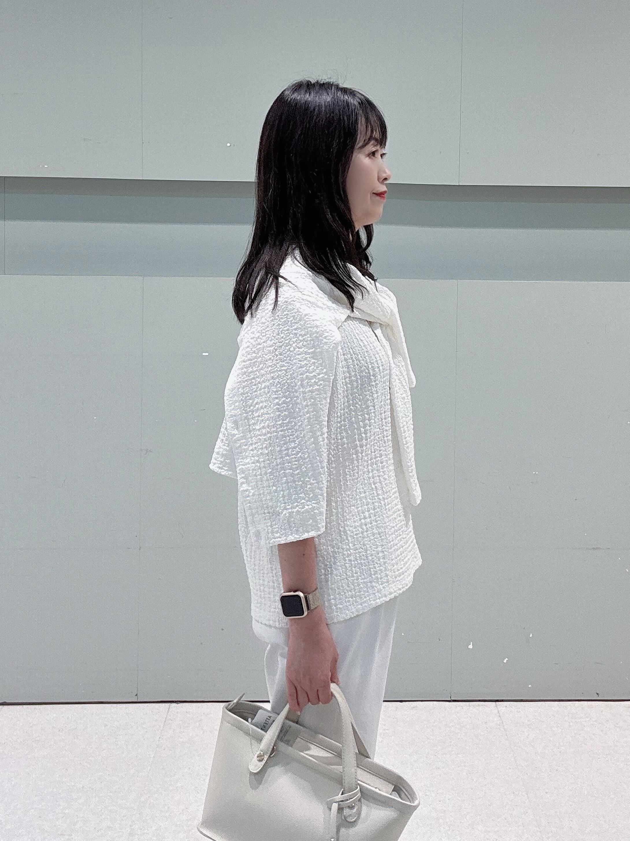 makiさんの「UNTITLED｜◆【アンサンブル可】ポコポコカーディガン」を使ったコーディネート