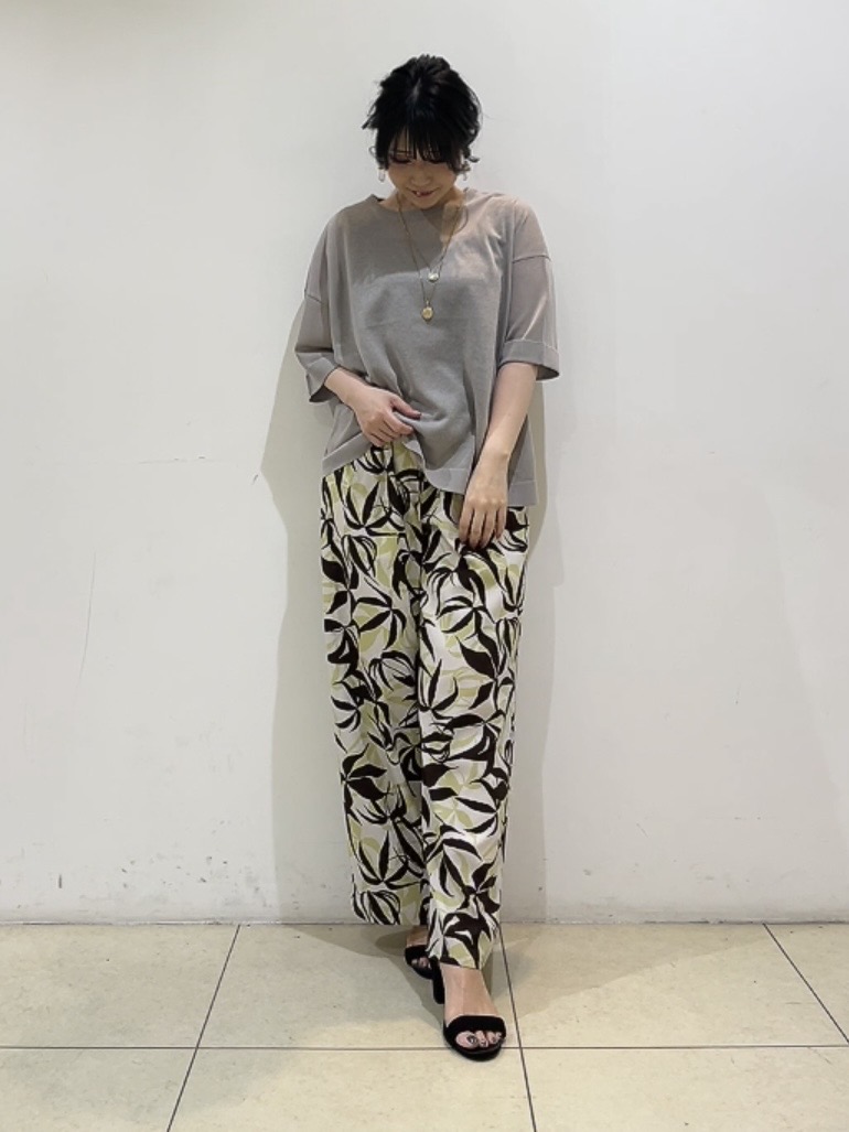 watanabeさんの「UNTITLED｜【アンサンブル可/Tシャツ風/ゆったり】リラックスニットトップス」を使ったコーディネート